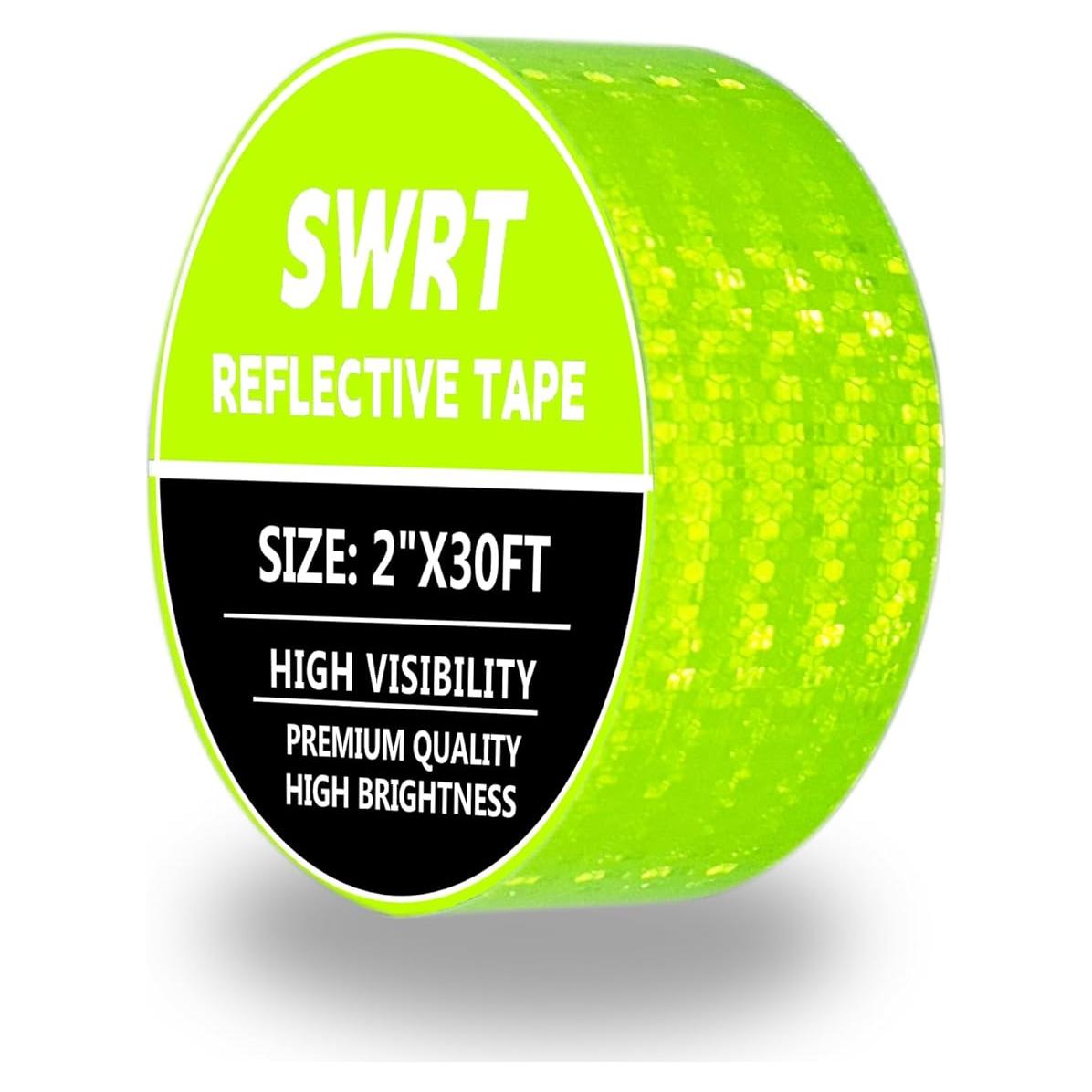 Cinta Reflectante SWRT 5 cm x 9.14 m Verde Alta Visibilidad
