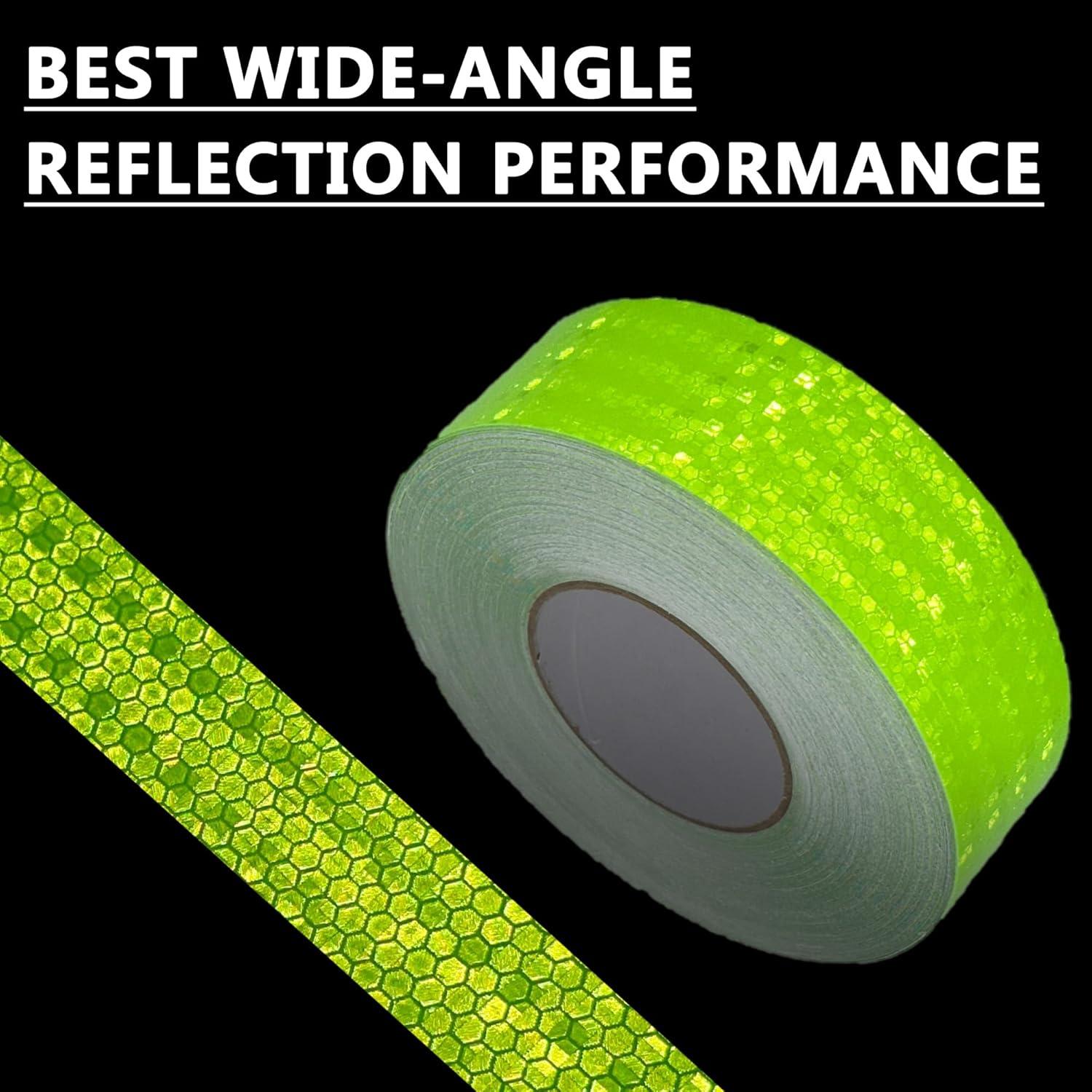 Cinta Reflectante SWRT 5 cm x 9.14 m Verde Alta Visibilidad