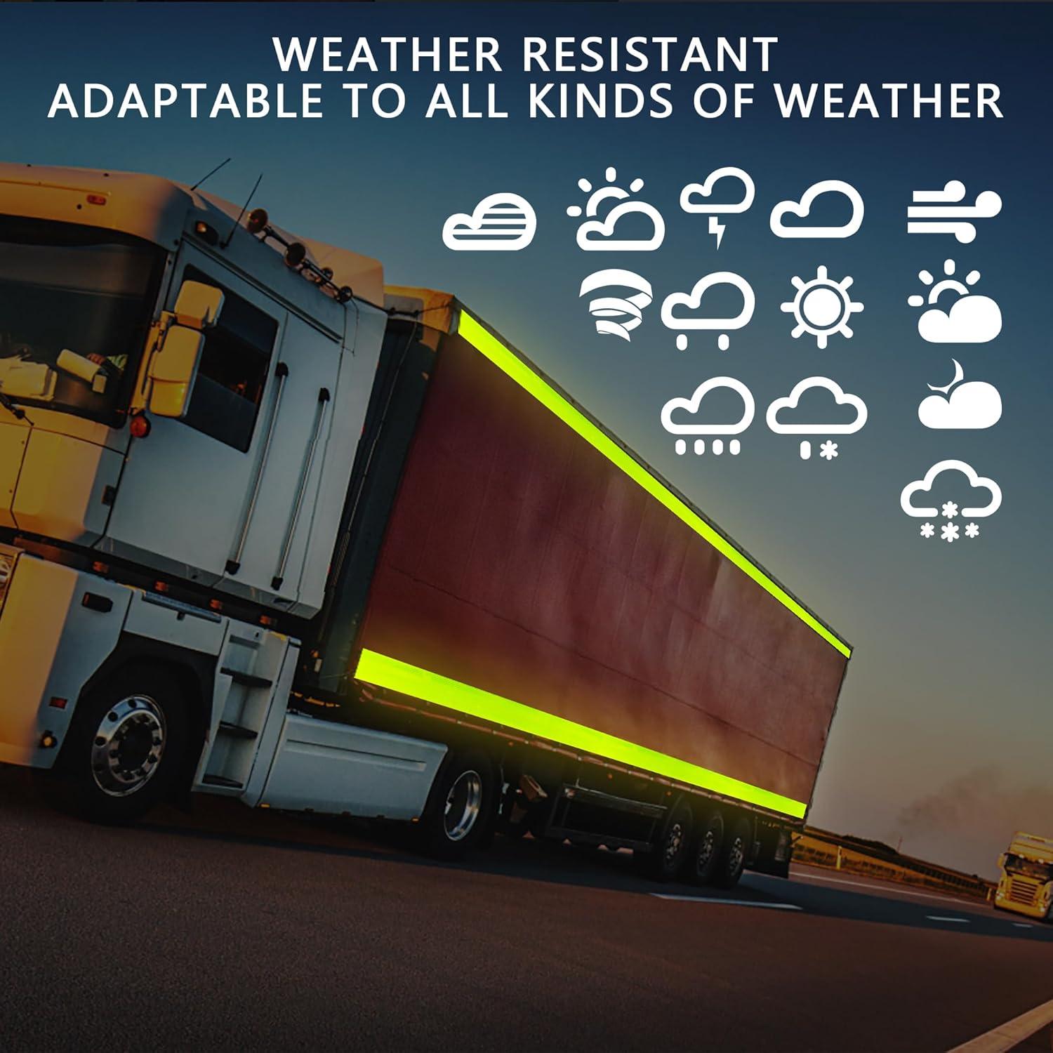 Cinta Reflectante SWRT 5.08 cm x 9.14 m Verde Fluorescente