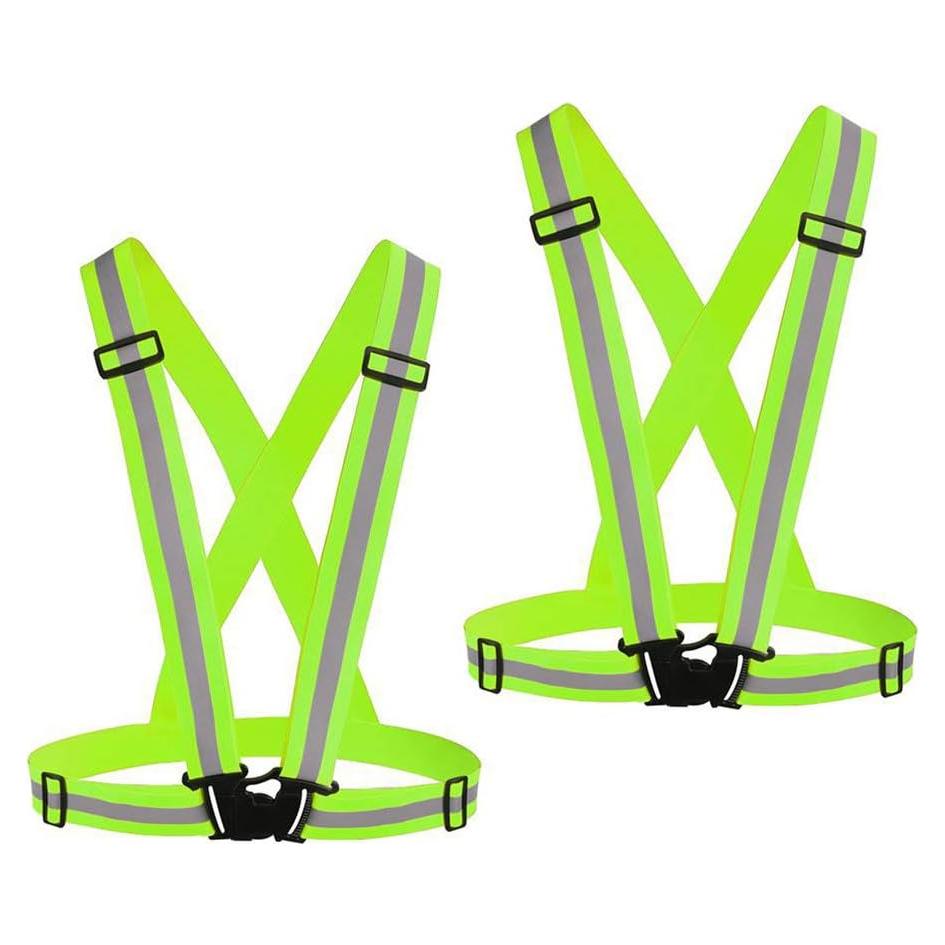 Chaleco Reflectante de Seguridad Chiwo 2-Pack Alta Visibilidad