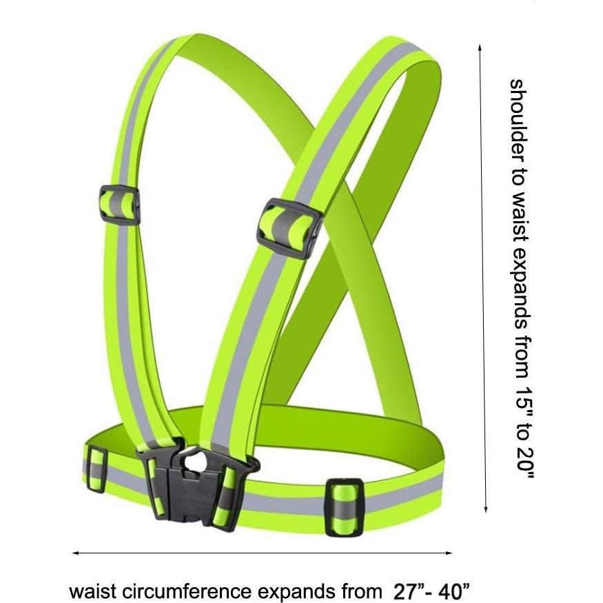Chaleco Reflectante de Seguridad Chiwo 2-Pack Alta Visibilidad