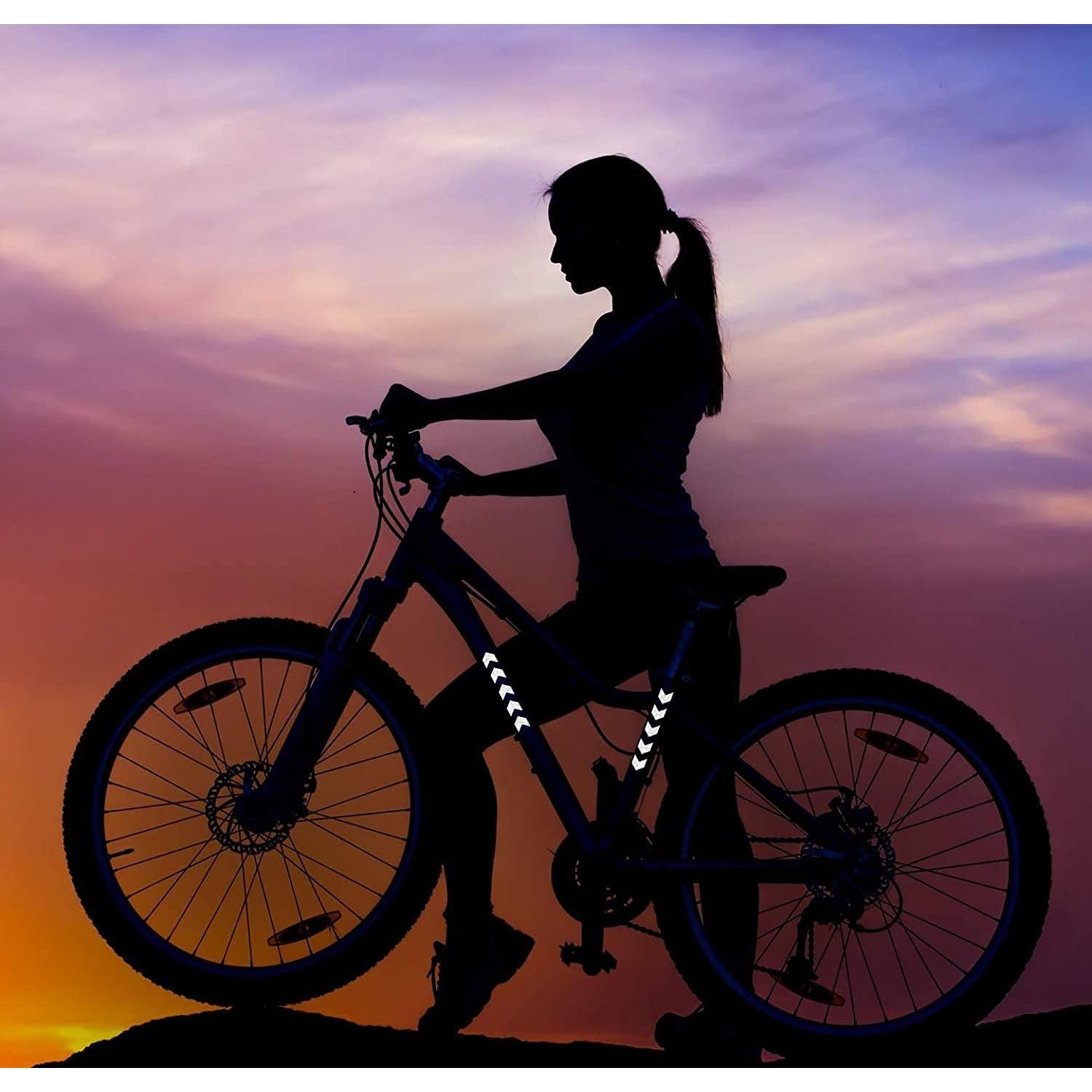 Calcomanías Reflectantes HUAXI 47 Piezas para Bicicleta