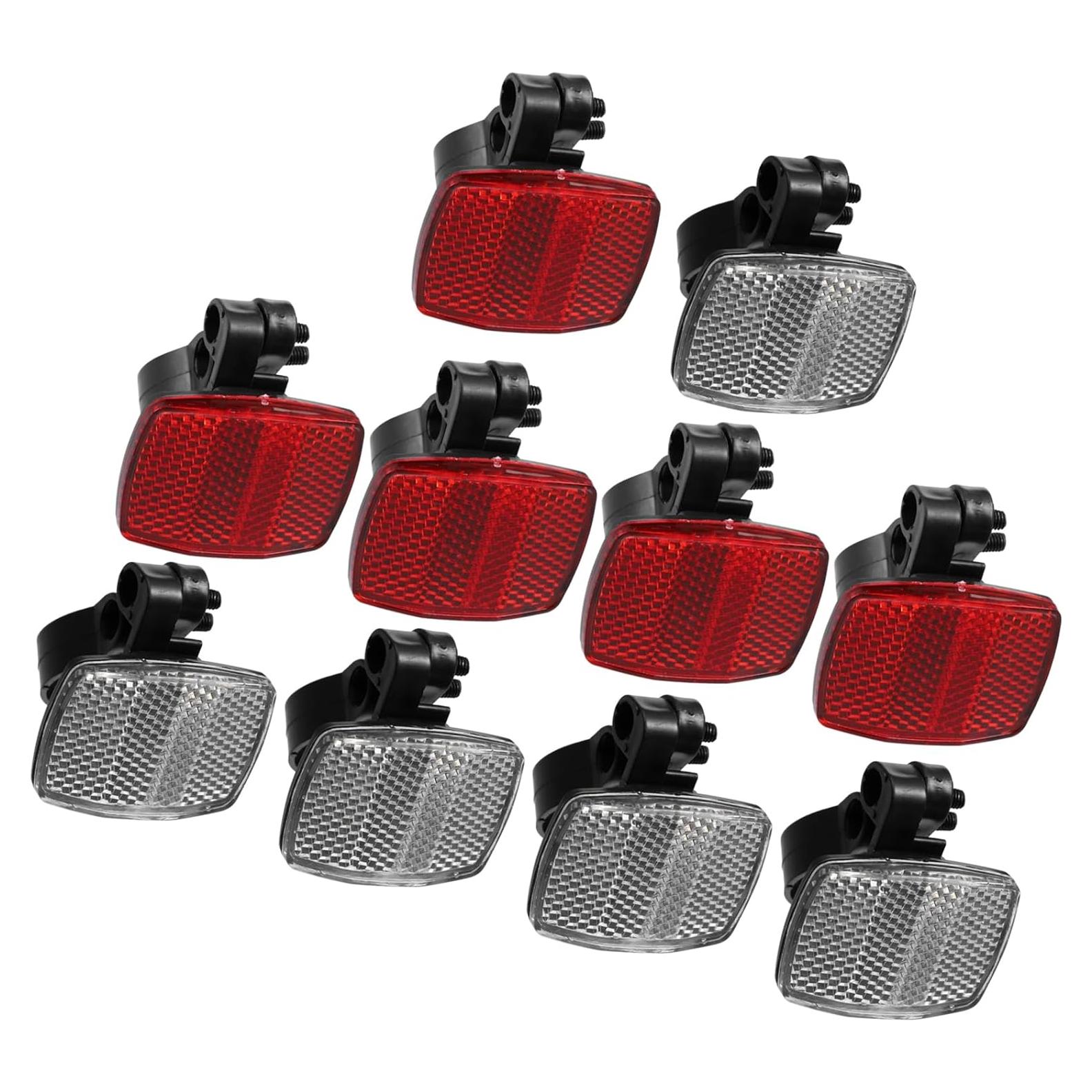 Kit de Reflectores de Seguridad ACROPIX 10 Piezas para Bicicleta