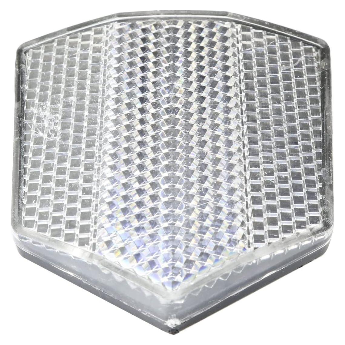 Reflector de Bicicleta PZRT Blanco Montaje Universal