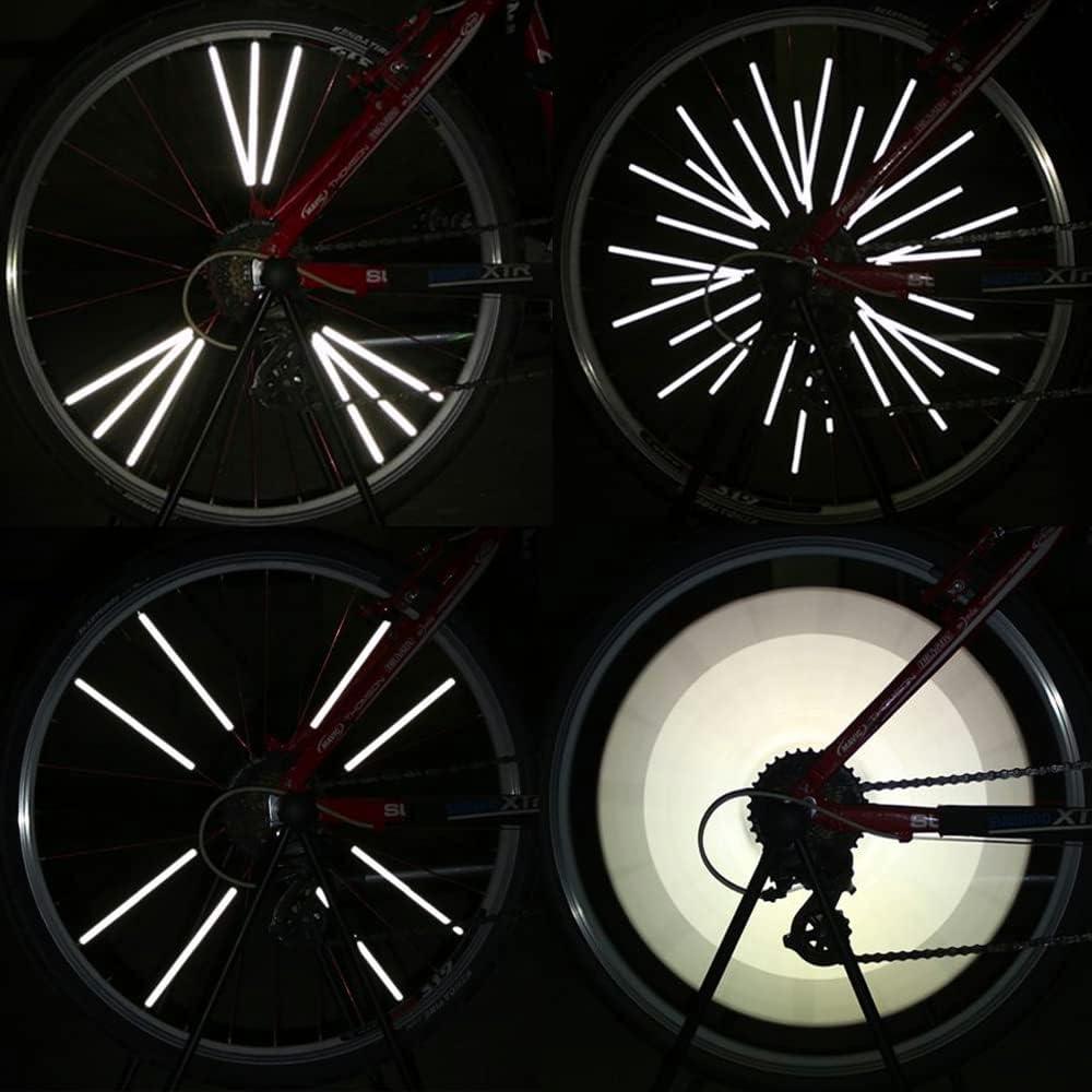 Reflectores de Radios 3M Catazer para Bicicleta - Visibilidad 360°