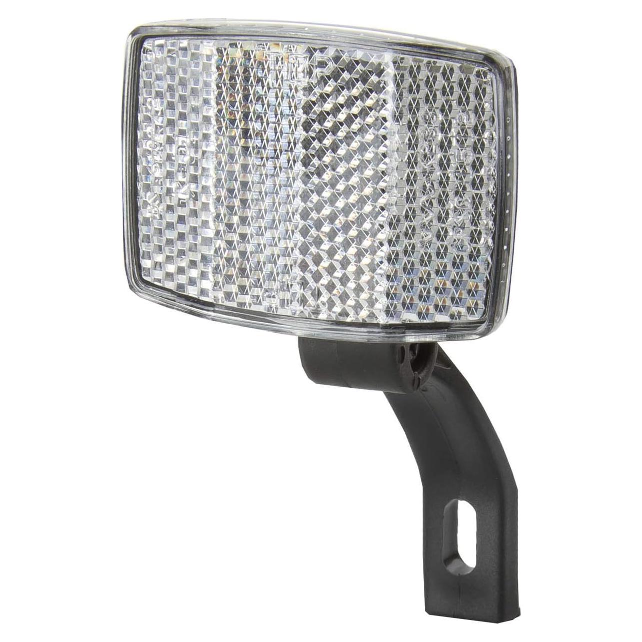 Reflector Frontal de Bicicleta Blanco CyclingColors 58x42mm