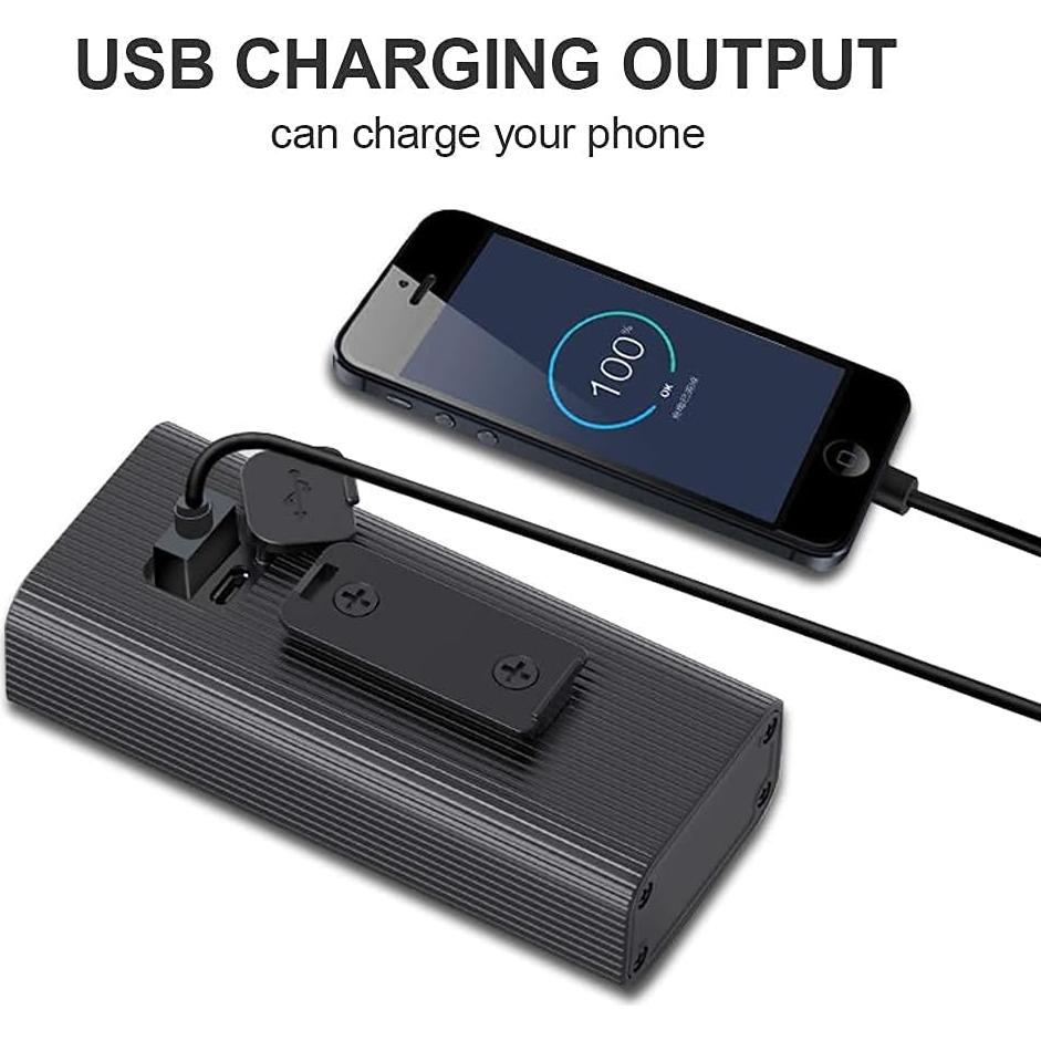 Luces de Bicicleta Lsan USB Recargables IPX5 3 LED + Luz Trasera