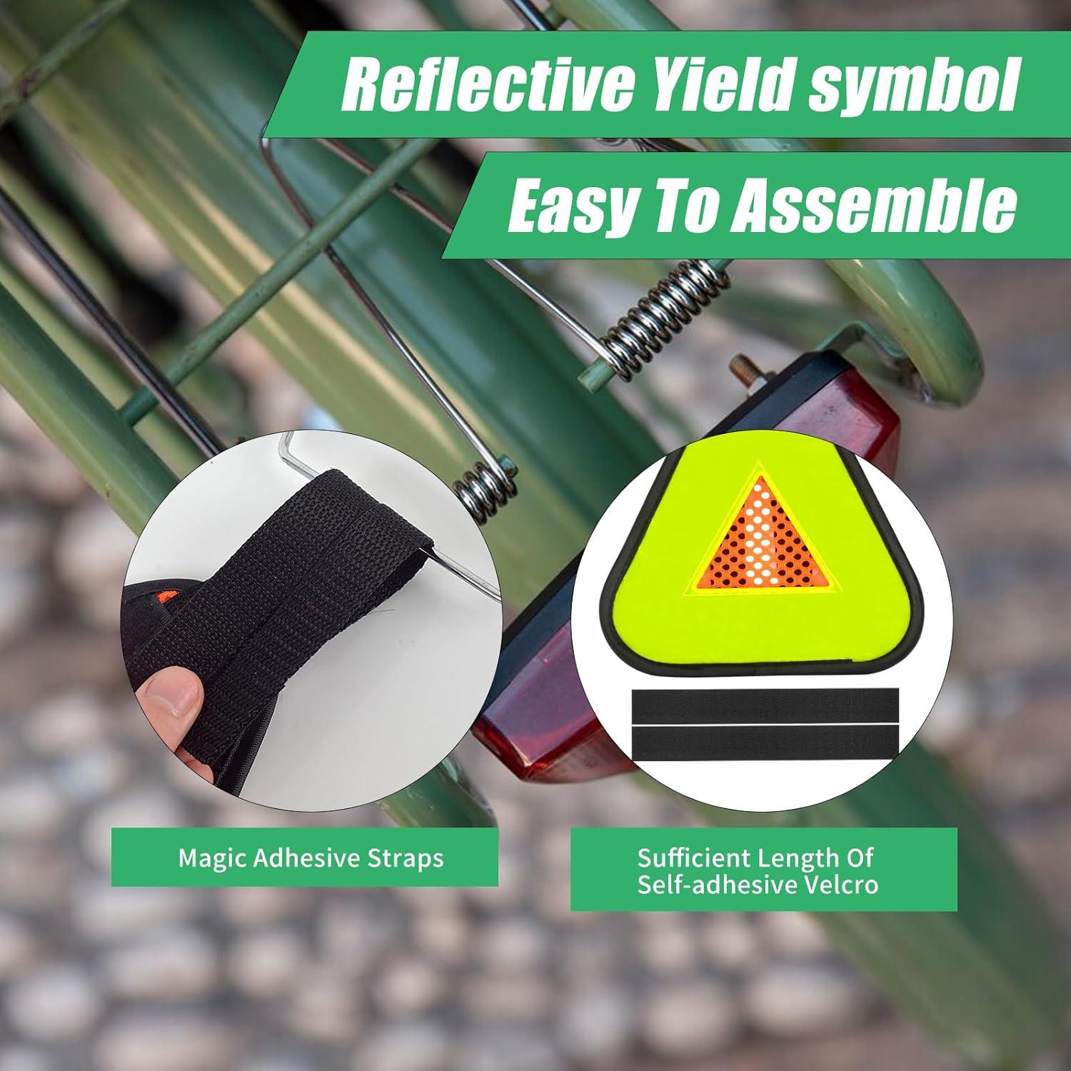 Símbolo Reflectante Ceder el Paso DLUGOPIS 17.78 cm Seguridad