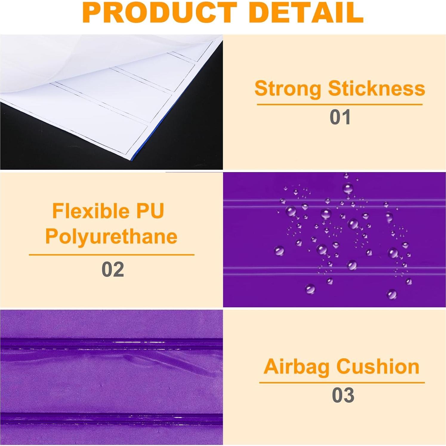 Calcomanías Reflectantes MECCANIXITY 11.5x2.5cm Paquete de 3