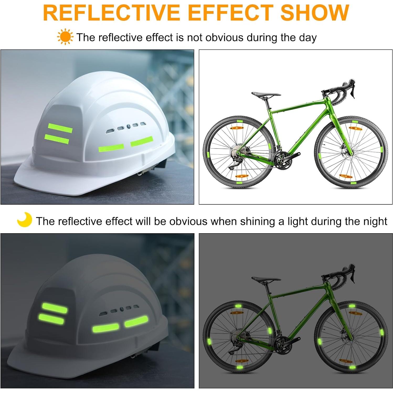 Calcomanías Reflectantes MECCANIXITY 11.5x2.5cm Paquete de 3