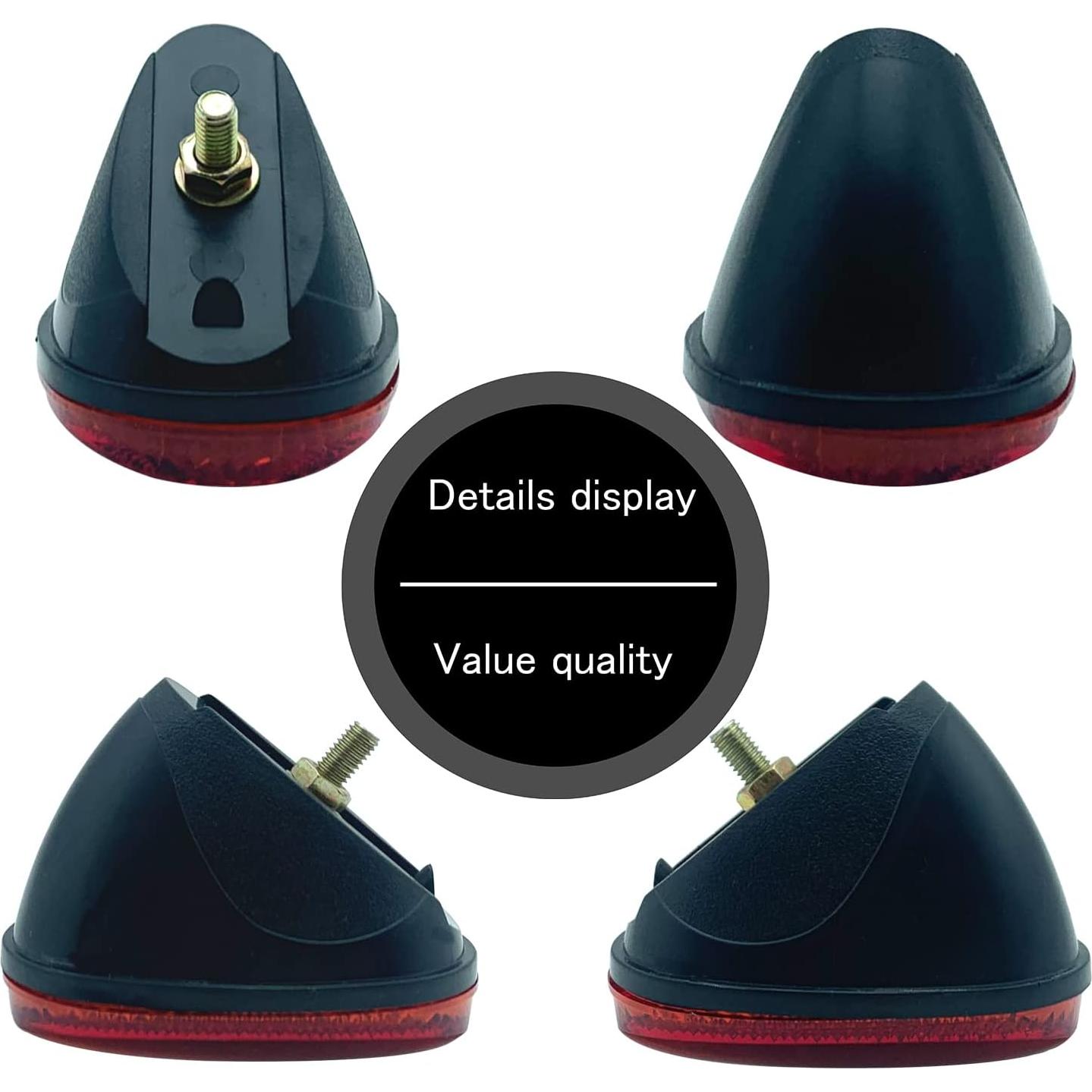 Reflector Ovalado para Guardabarros Trasero WELNENT - Alta Visibilidad