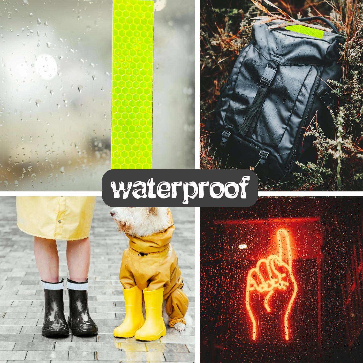 3 Rollos de Cinta Reflectante PVC 2.5 cm x 3 m Maodai