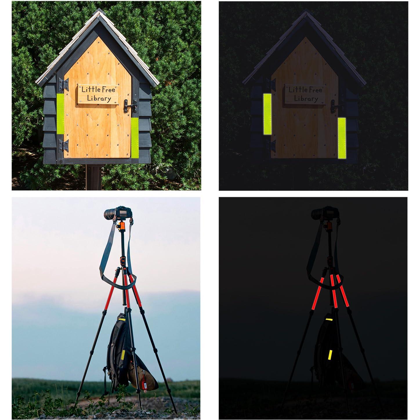 3 Rollos de Cinta Reflectante PVC 2.5 cm x 3 m Maodai