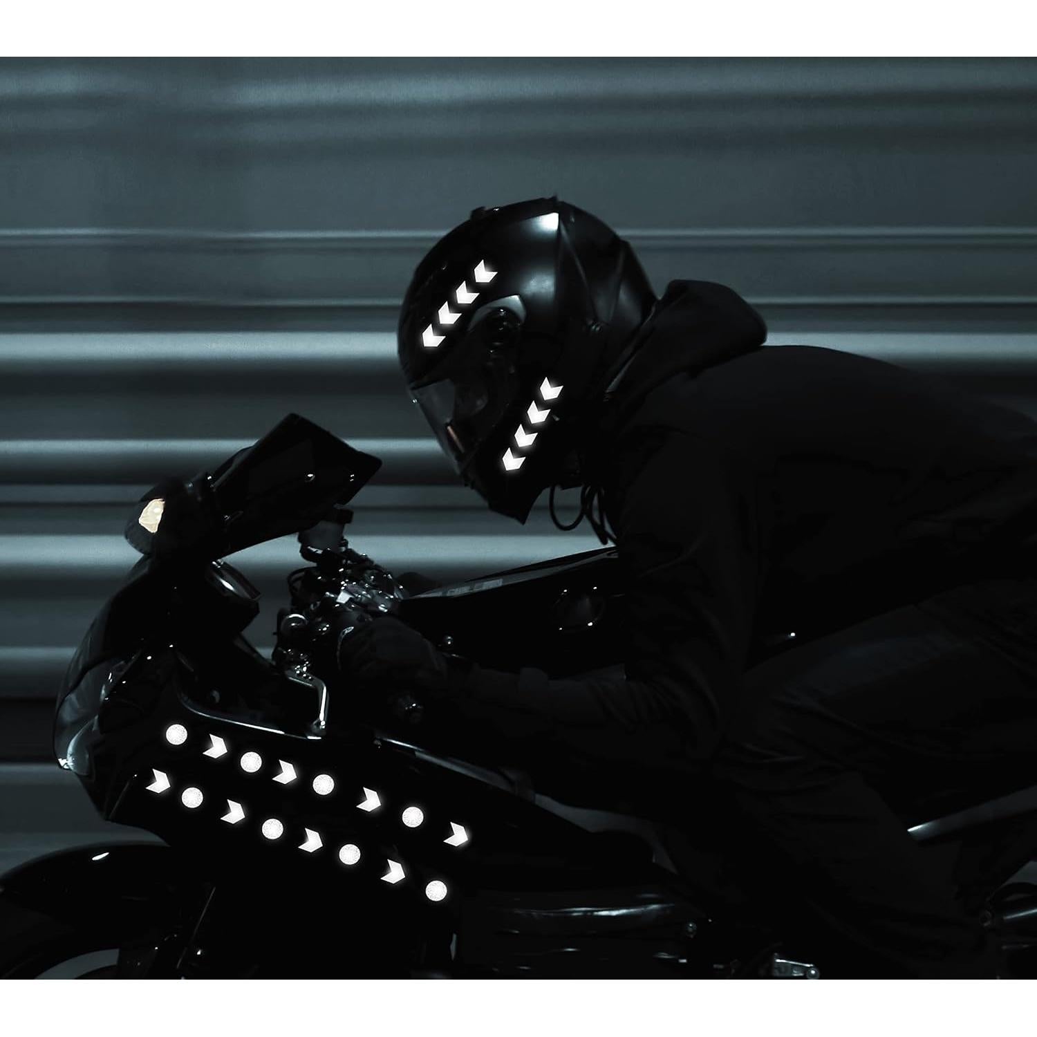 84 Calcomanías Reflectantes SkinoEu para Bicicleta y Moto