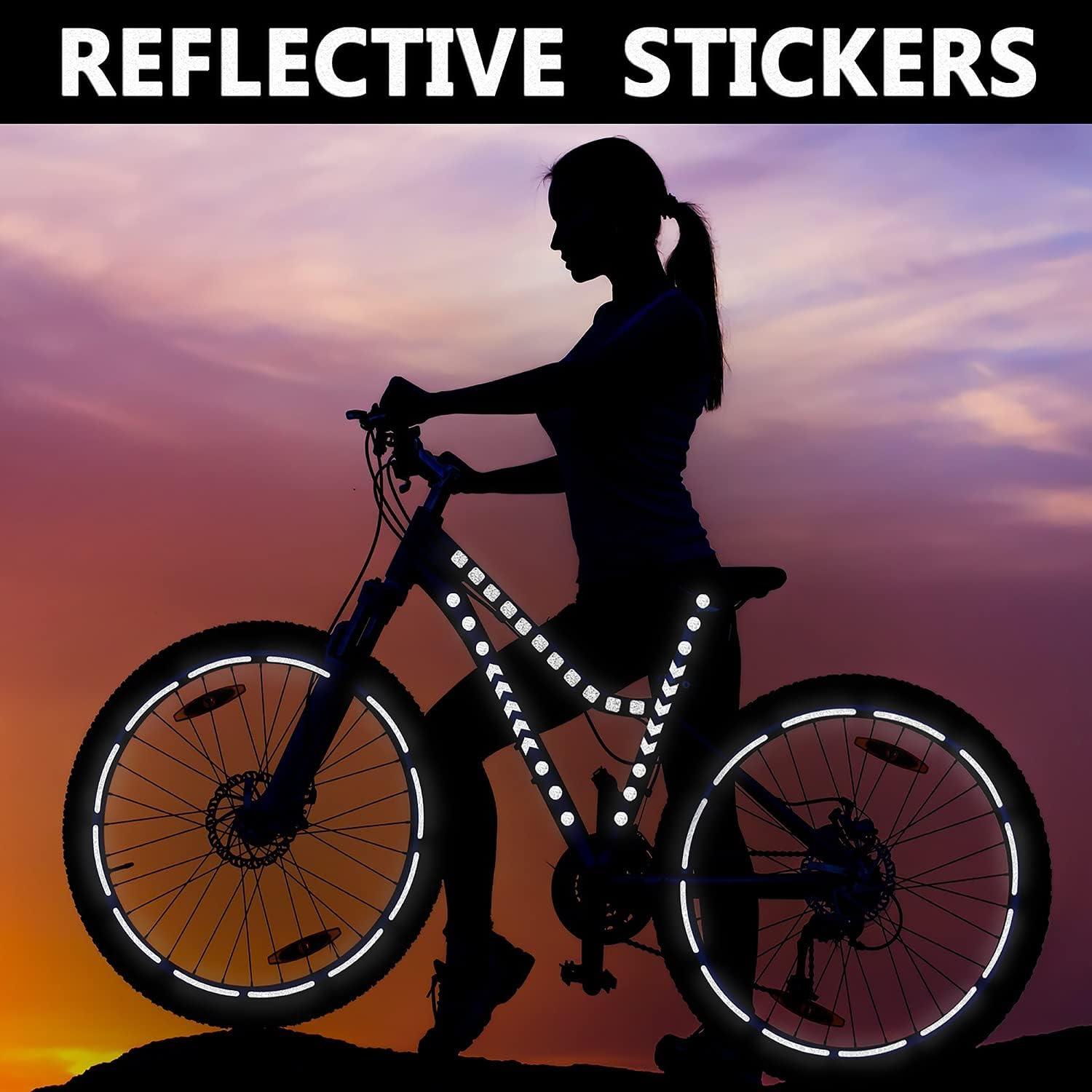 84 Calcomanías Reflectantes SkinoEu para Bicicleta y Moto