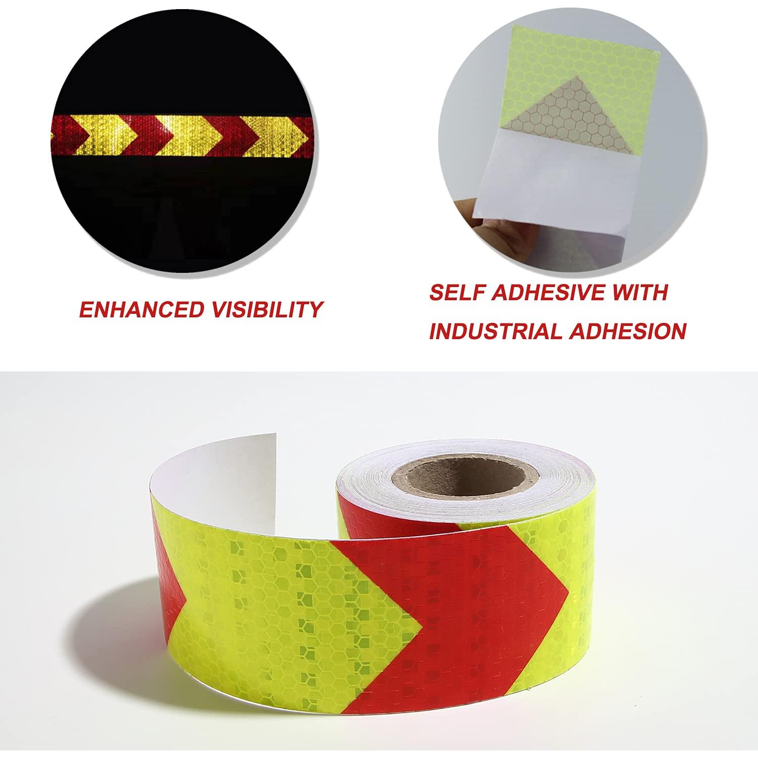 Cinta Reflectante Impermeable MOLTRES 5cm x 9.14m Alta Visibilidad