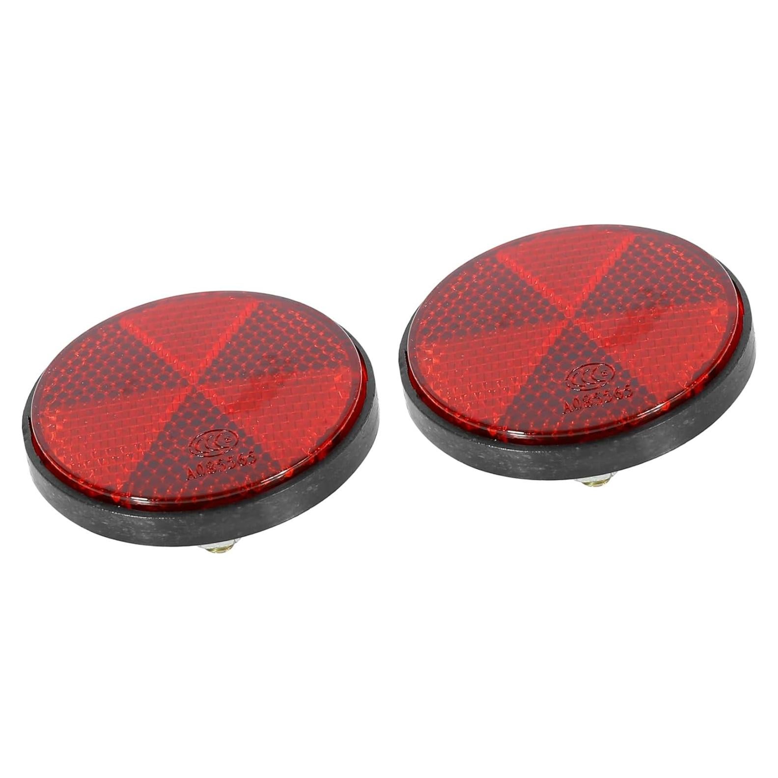 Reflectores de Advertencia Rojo REPAIROCK M6x1.0 para Moto