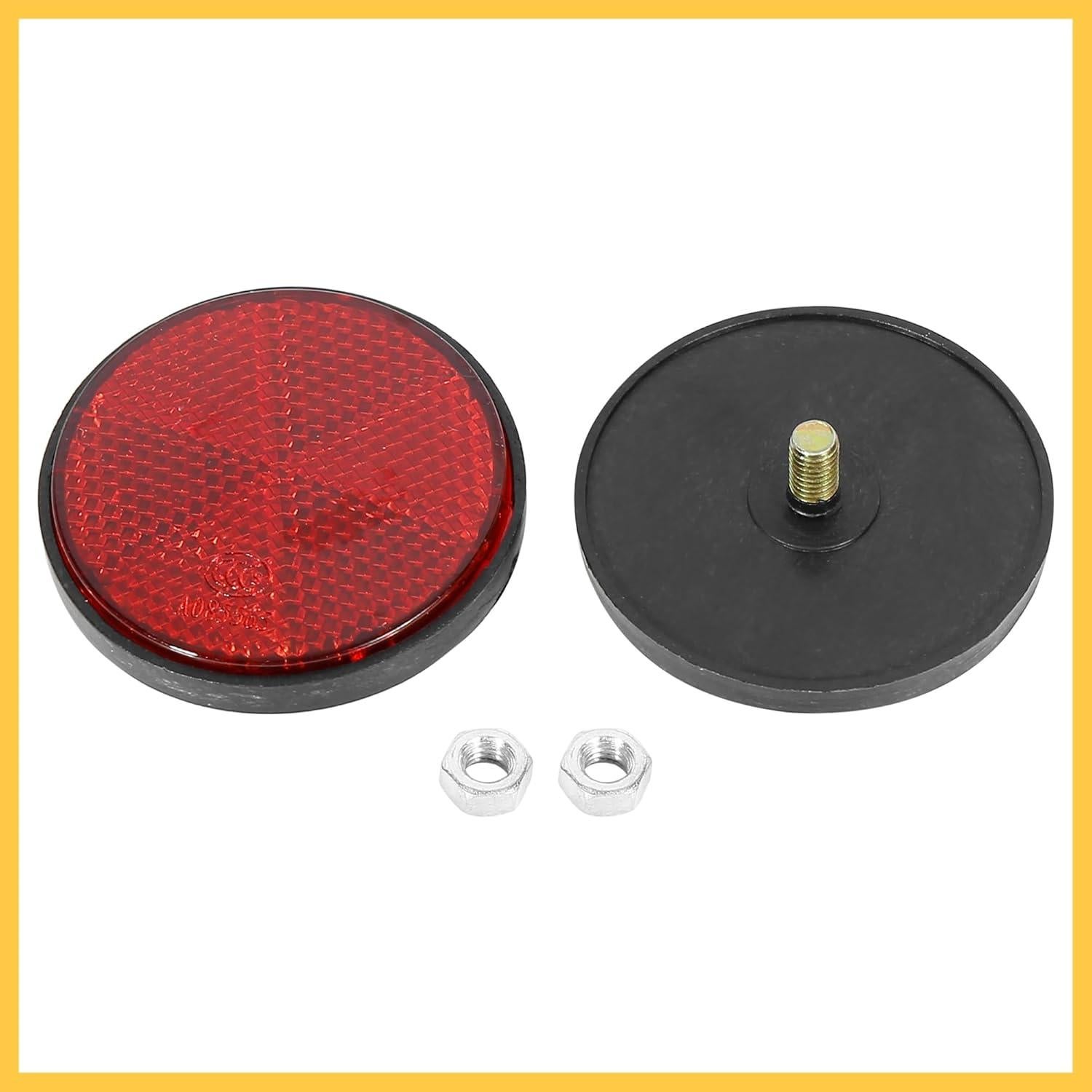 Reflectores de Advertencia Rojo REPAIROCK M6x1.0 para Moto