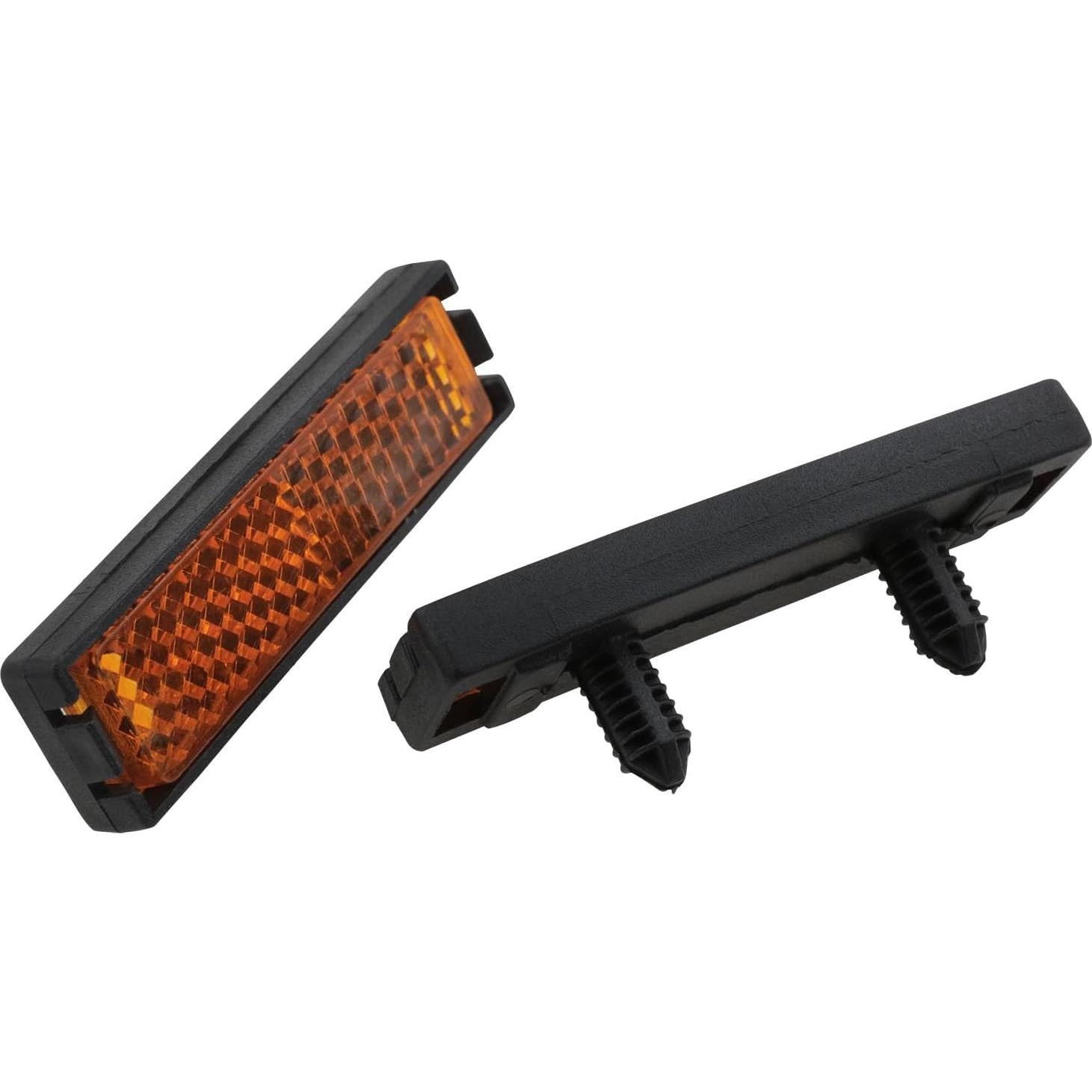 Reflectores de Pedal de Bicicleta PIYANYO Amarillo 8PCS