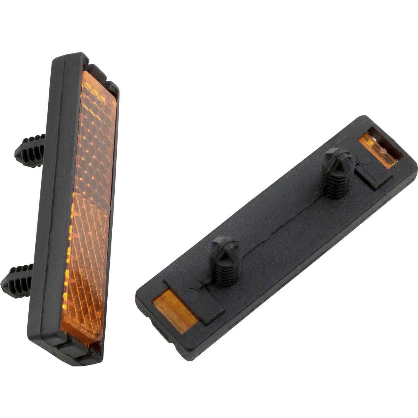 Reflectores de Pedal de Bicicleta PIYANYO Amarillo 8PCS