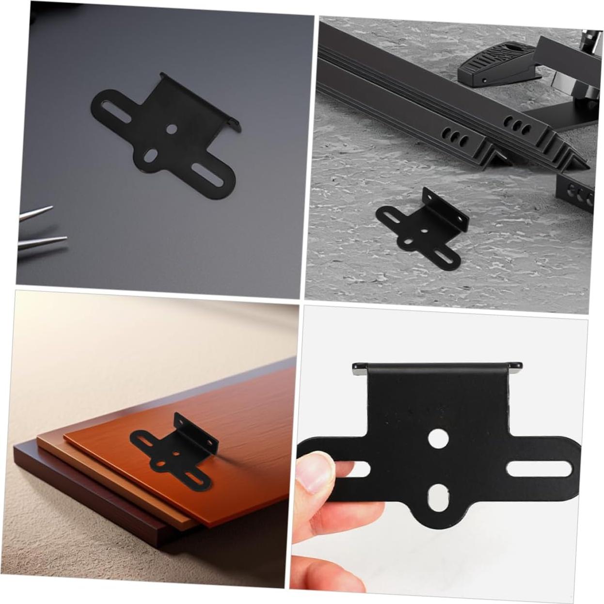 Soporte Reflector Trasero HEALLILY para Bicicleta - 2 Pcs