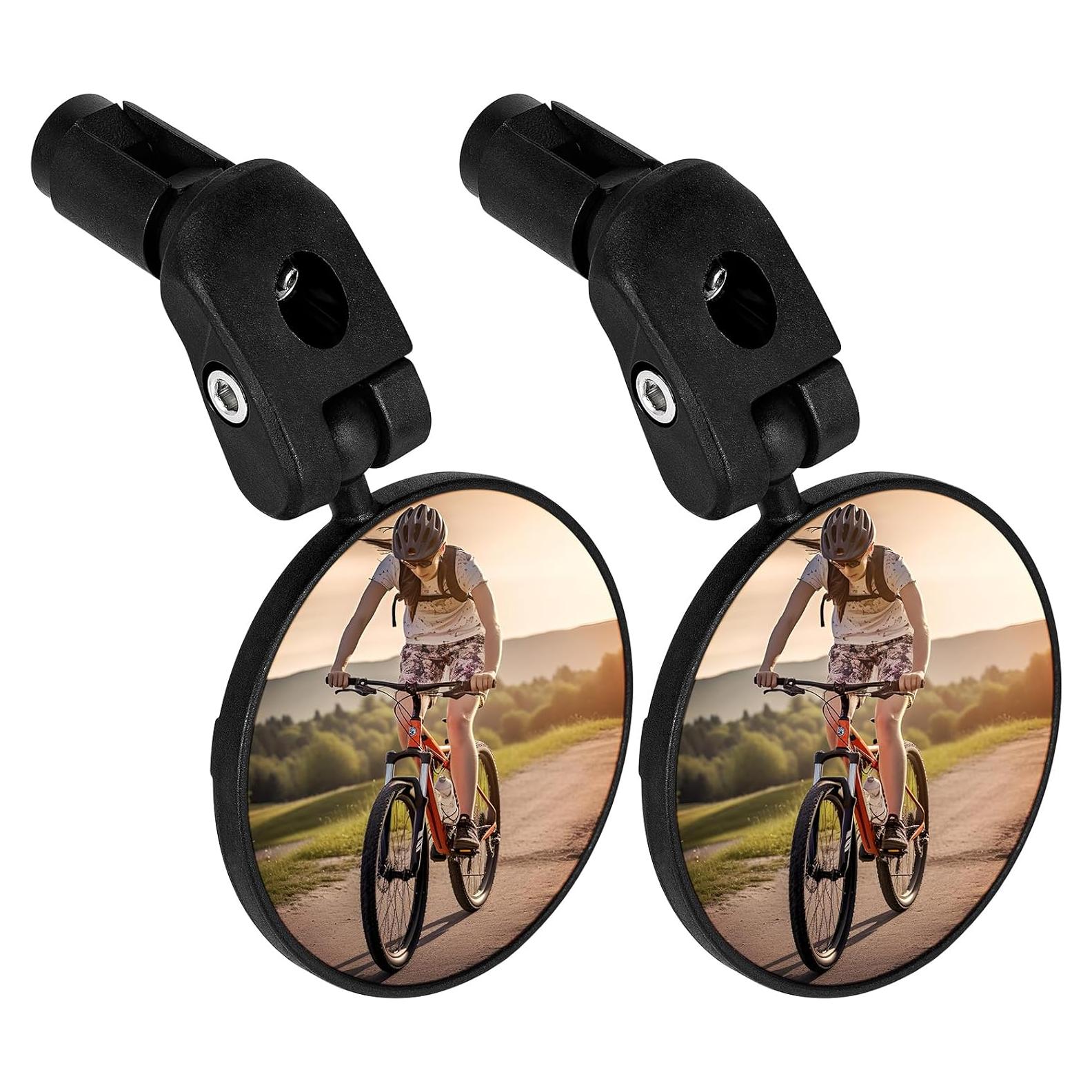 Espejos Retrovisores de Bicicleta TAGVO 360° Ajustables HD (2 PCS)