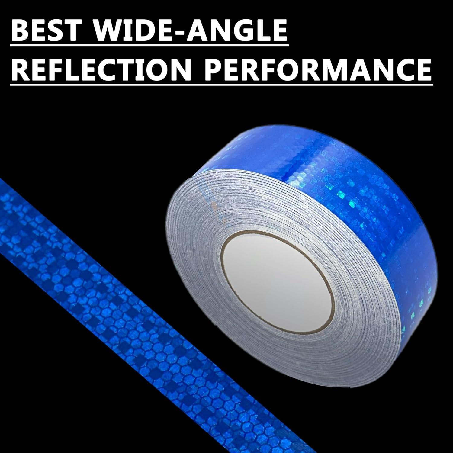 Cinta Reflectante SWRT 5 cm x 9.14 m DOT-C2 Azul Resistente