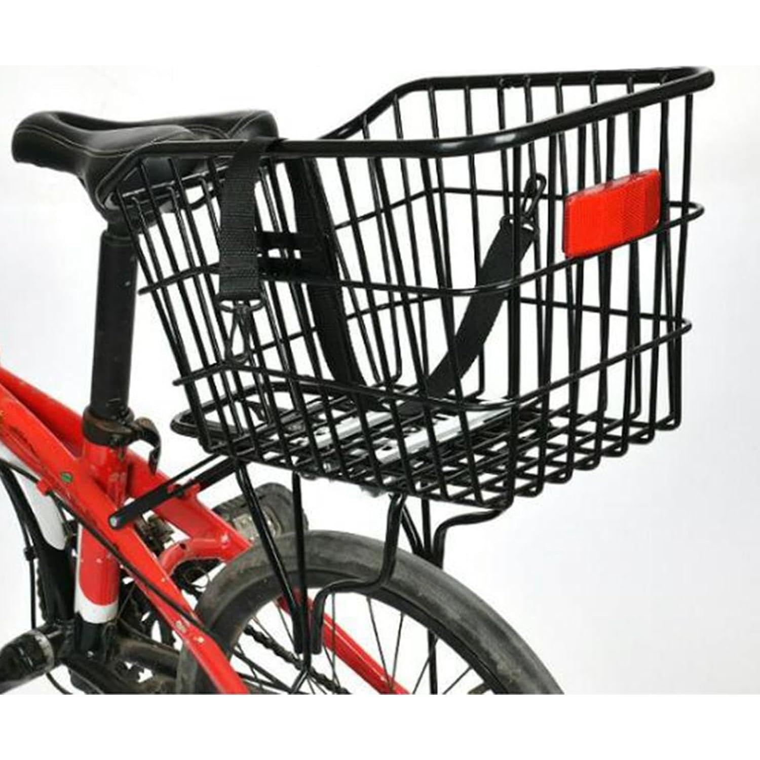 Reflectores Rojos Rectangulares SM SunniMix para Bicicleta - 2 Piezas