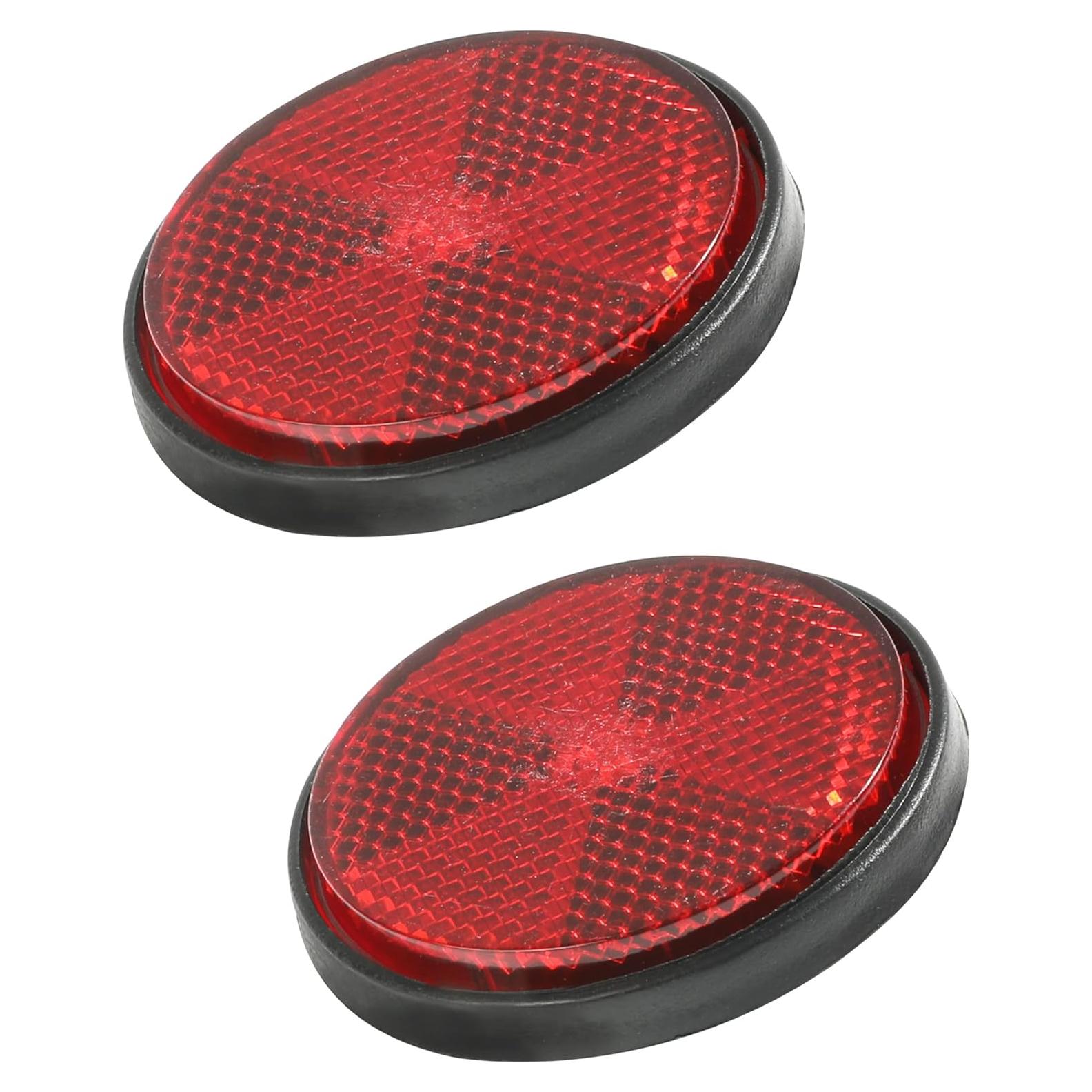 Reflectores Traseros Redondos Qziulr 522SCJSQ001 para Motocicleta