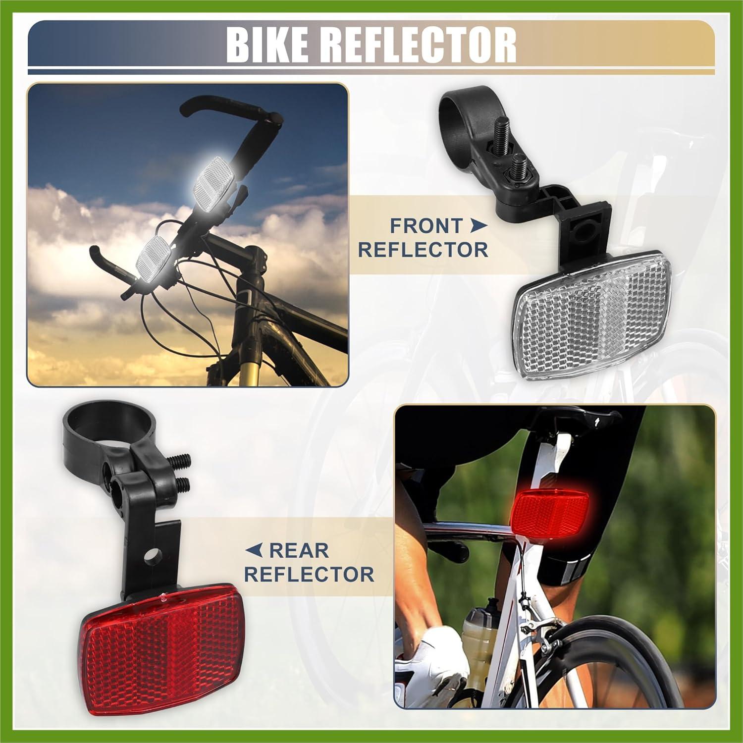 Kit de Reflectores de Seguridad para Bicicleta HOPESPANNER 10 Piezas