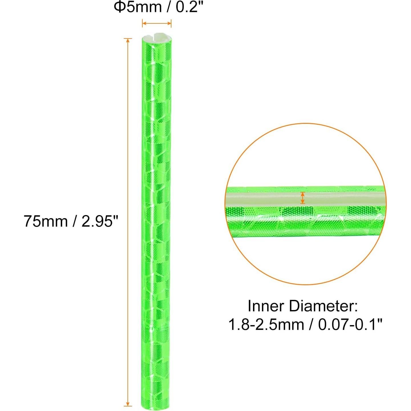 Cubiertas Reflectantes para Radios de Bicicleta HARFINGTON Verde