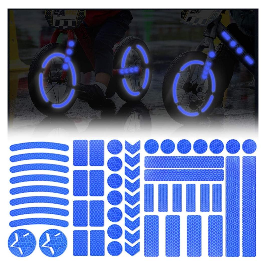 Calcomanías Reflectantes Leasinder 55 Pcs Seguridad Nocturna