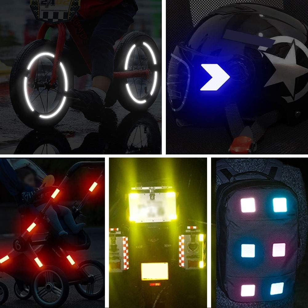 Calcomanías Reflectantes Leasinder 55 Pcs Seguridad Nocturna