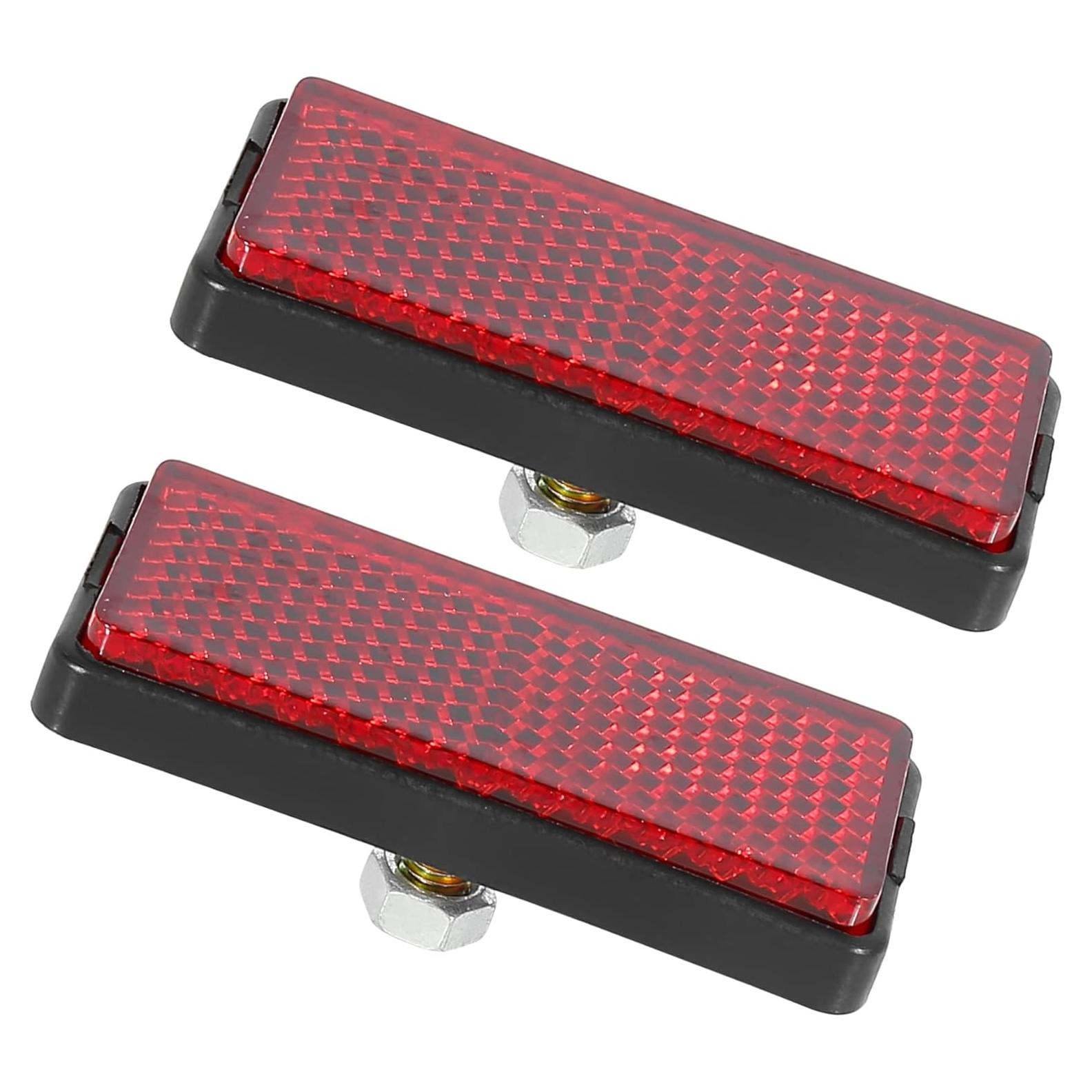 Soporte Reflector Universal Motocicleta Motoforti M5x0.8 Rojo