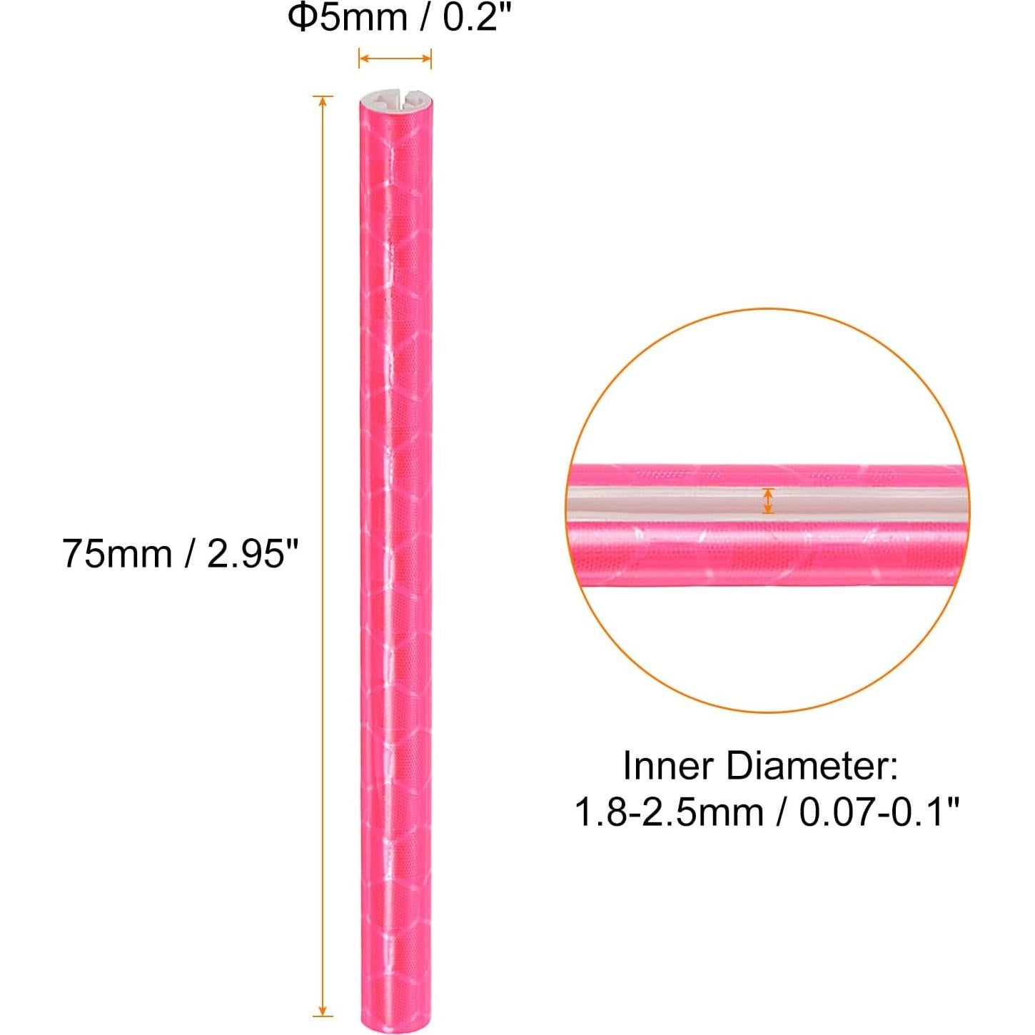 Cubiertas Reflectantes para Radios de Bicicleta HARFINGTON Rosa