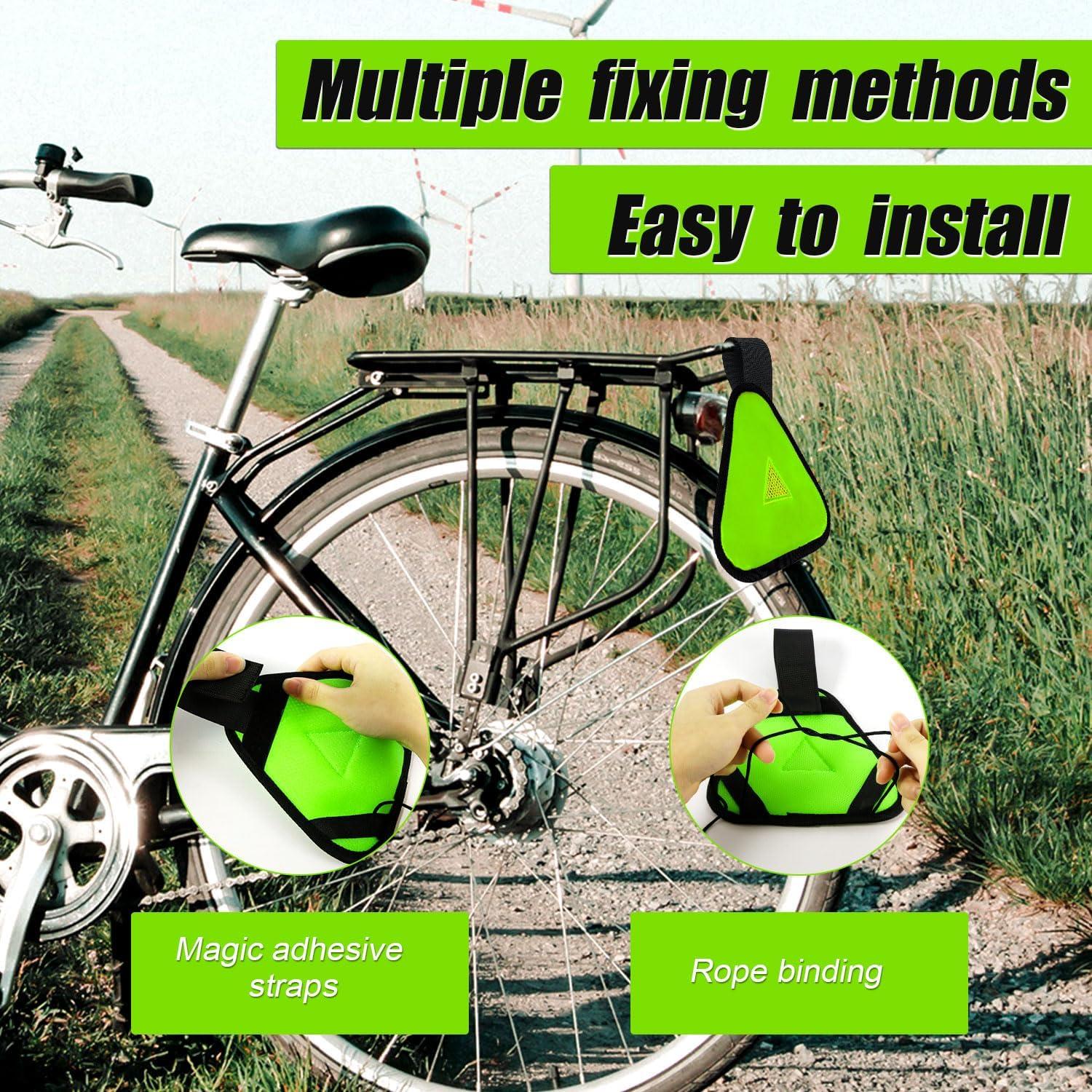 Señal Triángulo Reflectante PEUTIER 18x18cm Verde