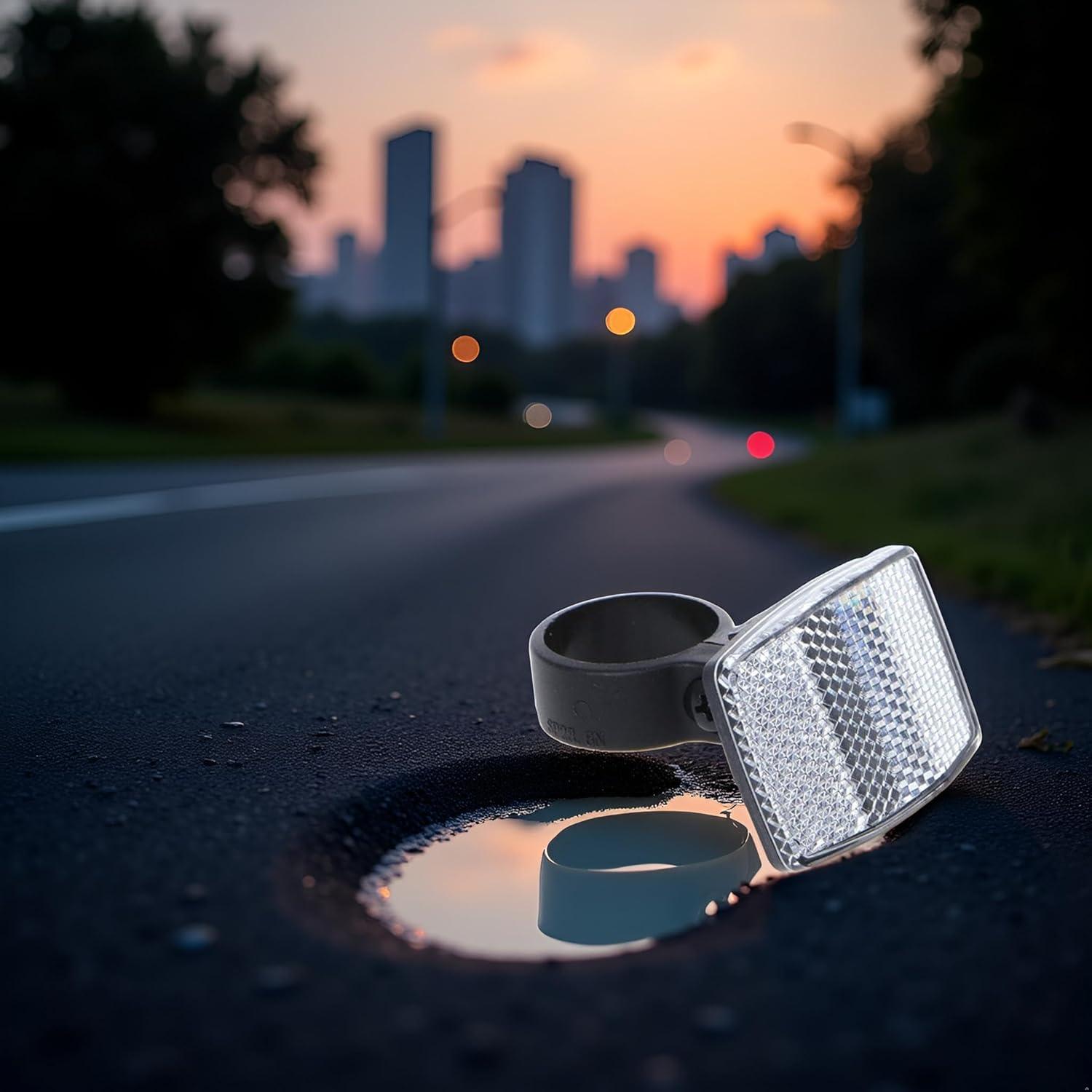 Reflector de Seguridad Trasero para Bicicleta WsjiaboFux
