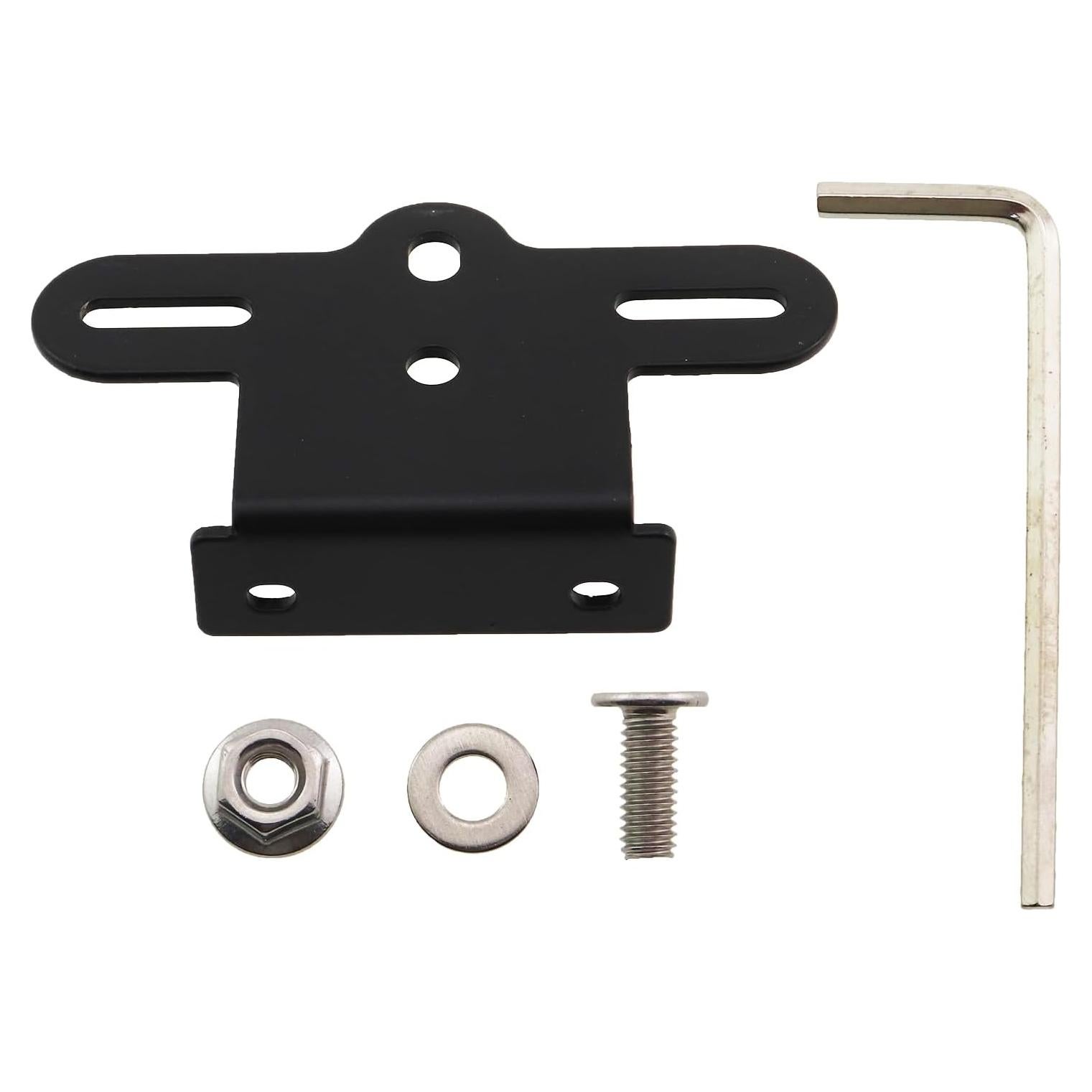 Soporte Reflector de Aluminio Negro MDXing para Portabicicletas