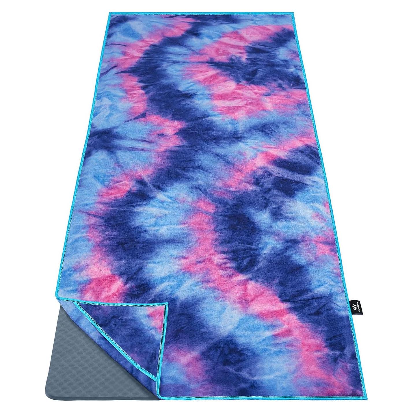 Toalla de Yoga Ewedoos Antideslizante 183x66 cm Microfibra