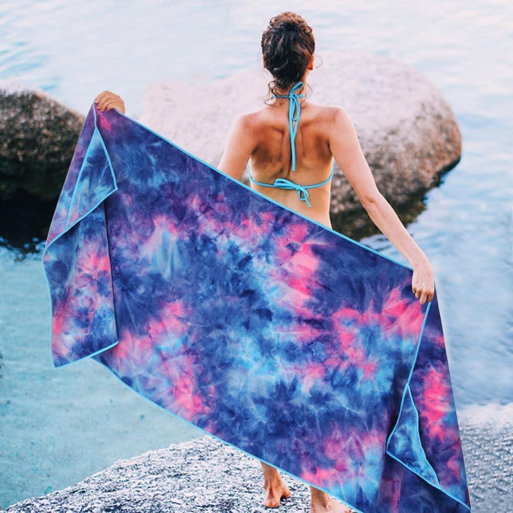 Toalla de Yoga Ewedoos Antideslizante 183x66 cm Microfibra