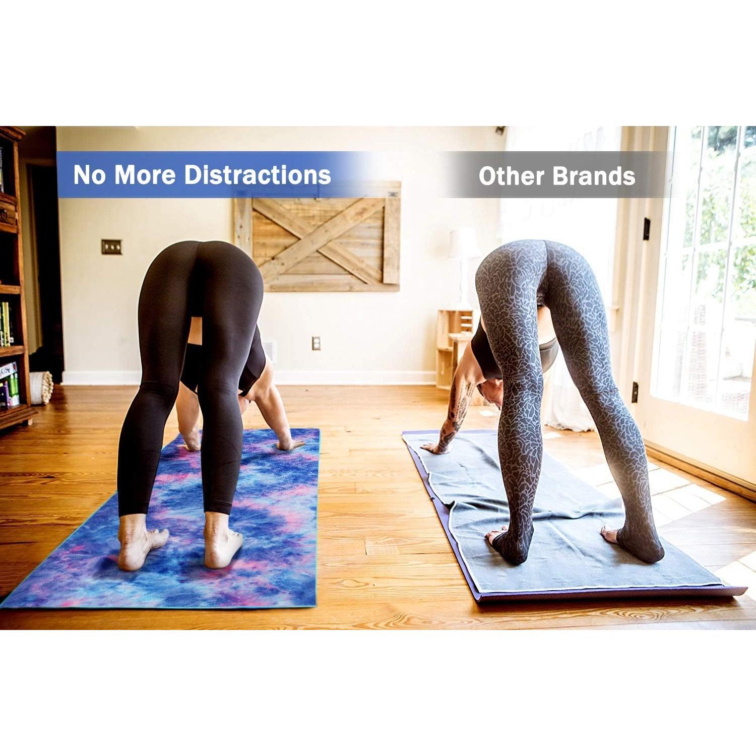 Toalla de Yoga Ewedoos Antideslizante 183x66 cm Microfibra