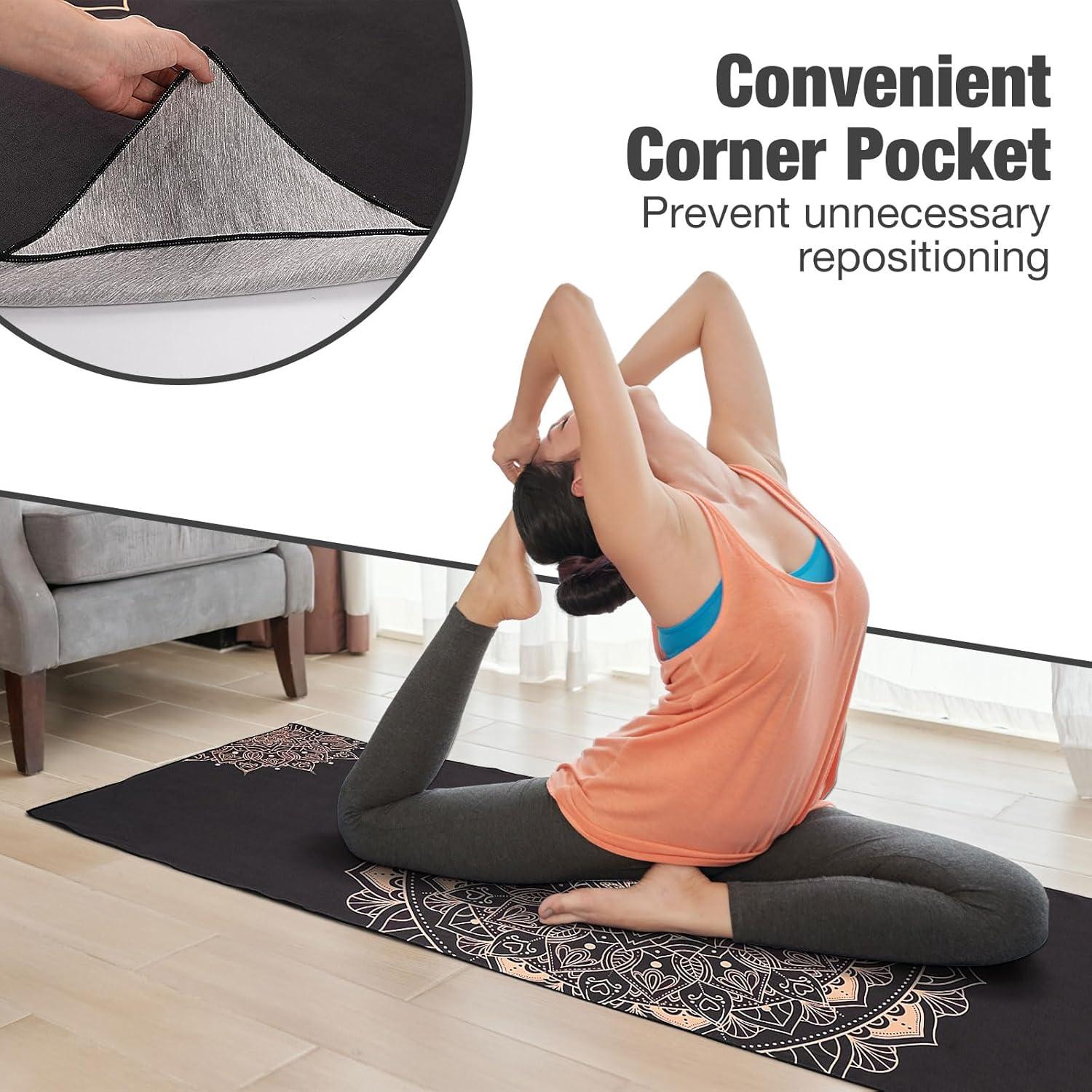 Toalla de Yoga MoKo Antideslizante Secado Rápido 189x70cm