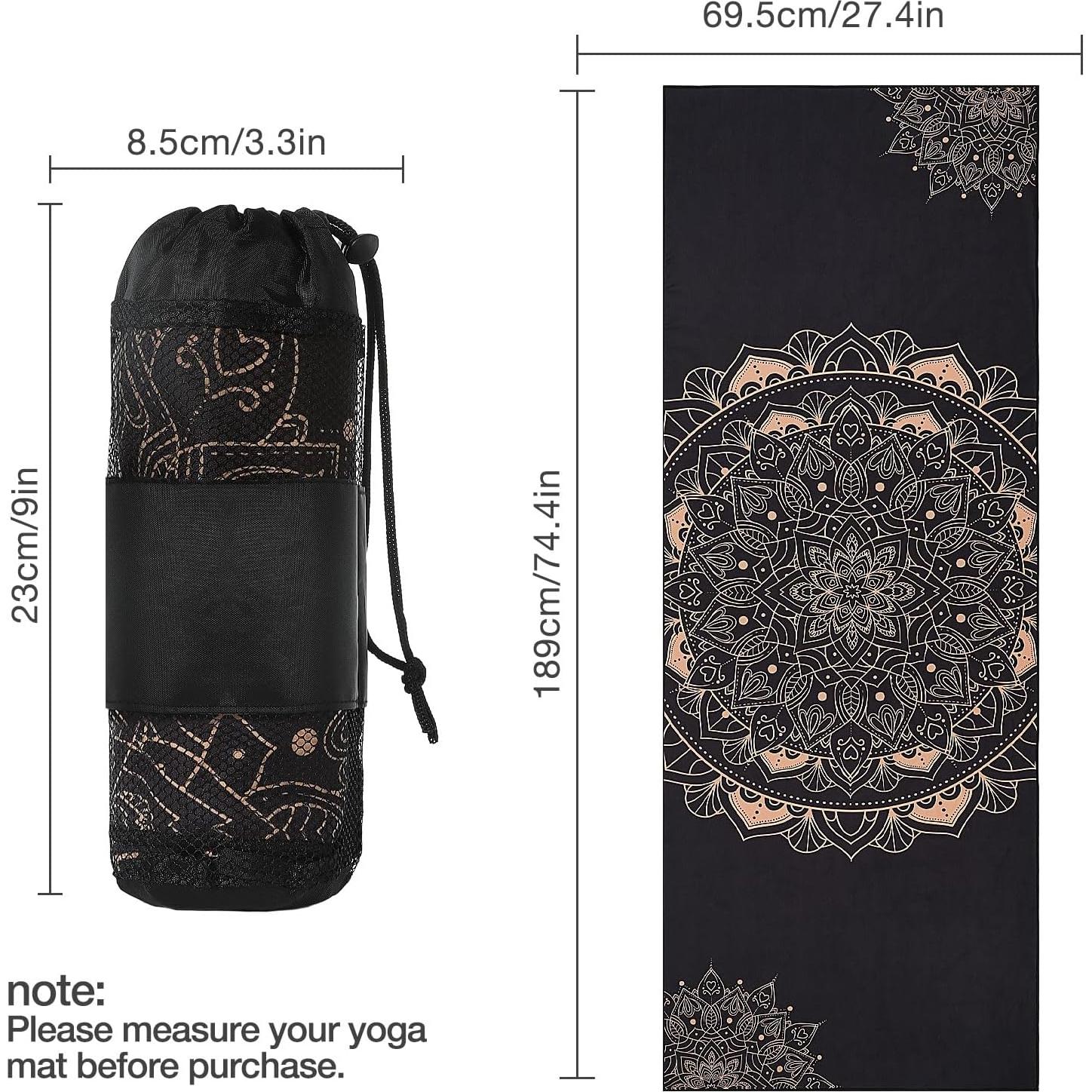 Toalla de Yoga MoKo Antideslizante Secado Rápido 189x70cm