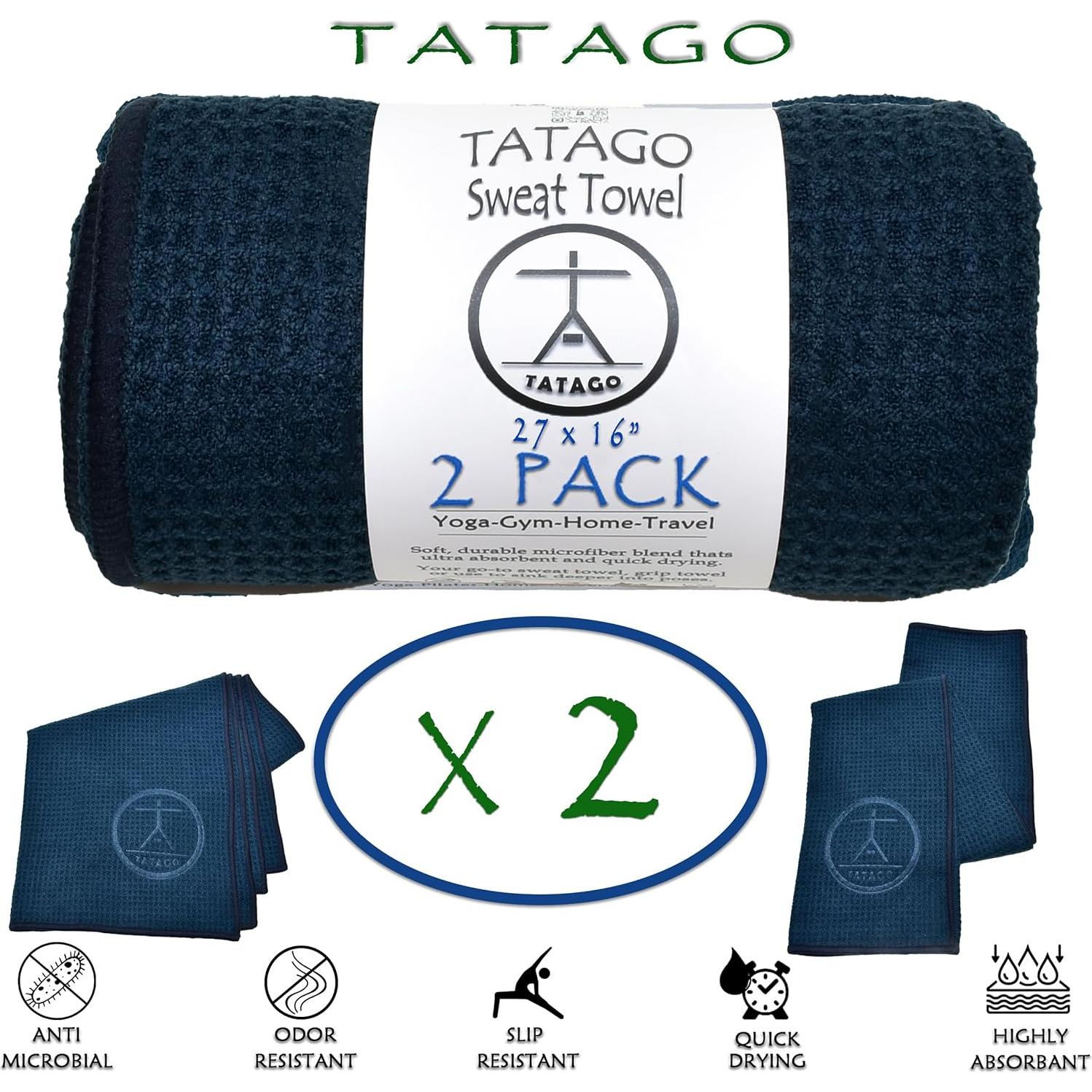 Toalla de Sudor Tatago Microfibra 27x16" Secado Rápido