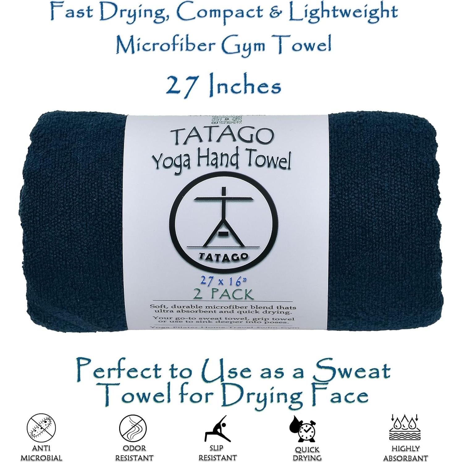 Toalla de Sudor Tatago Microfibra 27x16" Secado Rápido