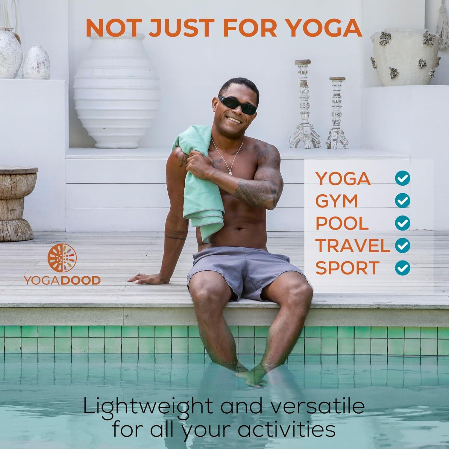 Toallas de Yoga Caliente Yoga Dood - 2 Piezas Microfibra Absorbente