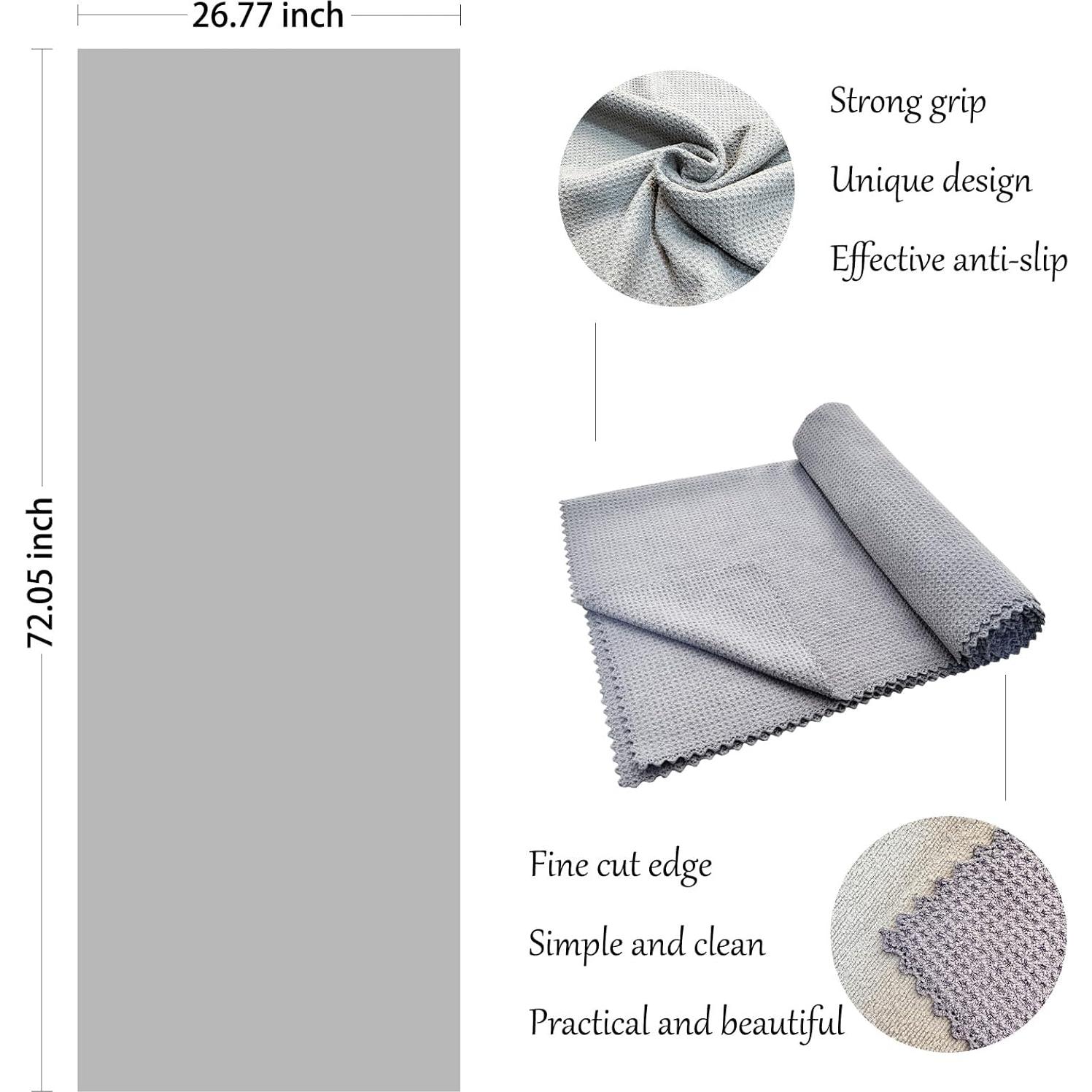 Paquete de 2 Toallas de Yoga Caliente Jaende Microfibra Gris