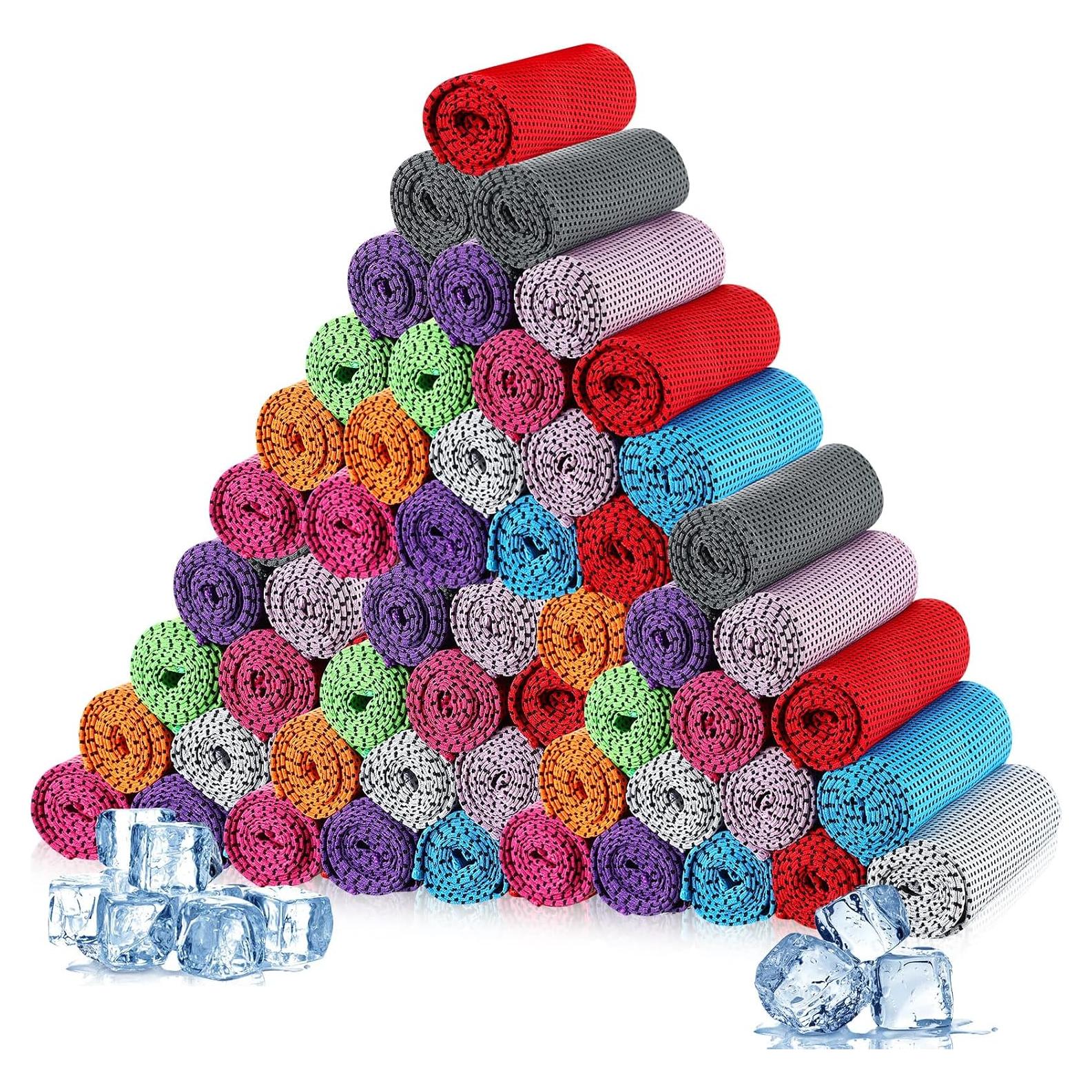 Paquete de 500 Toallas Enfriadoras Maitys Microfibra 81x30cm