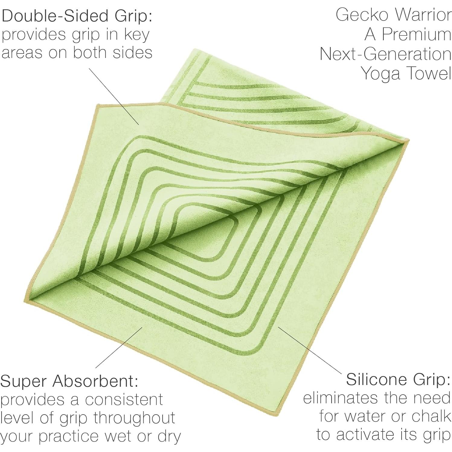 Toalla de Yoga Agoy Gecko Touch - Microfibra Antideslizante 182x67cm