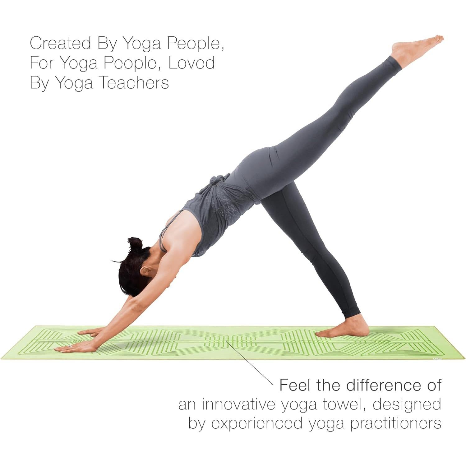 Toalla de Yoga Agoy Gecko Touch - Microfibra Antideslizante 182x67cm